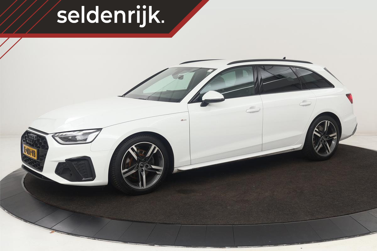 Audi A4 35 TFSI S edition | Carplay | Virtual Cockpit | Zwart Optiek | Sportstoelen | Navigatie | Full LED | Audi Sound | Half leder | S Line