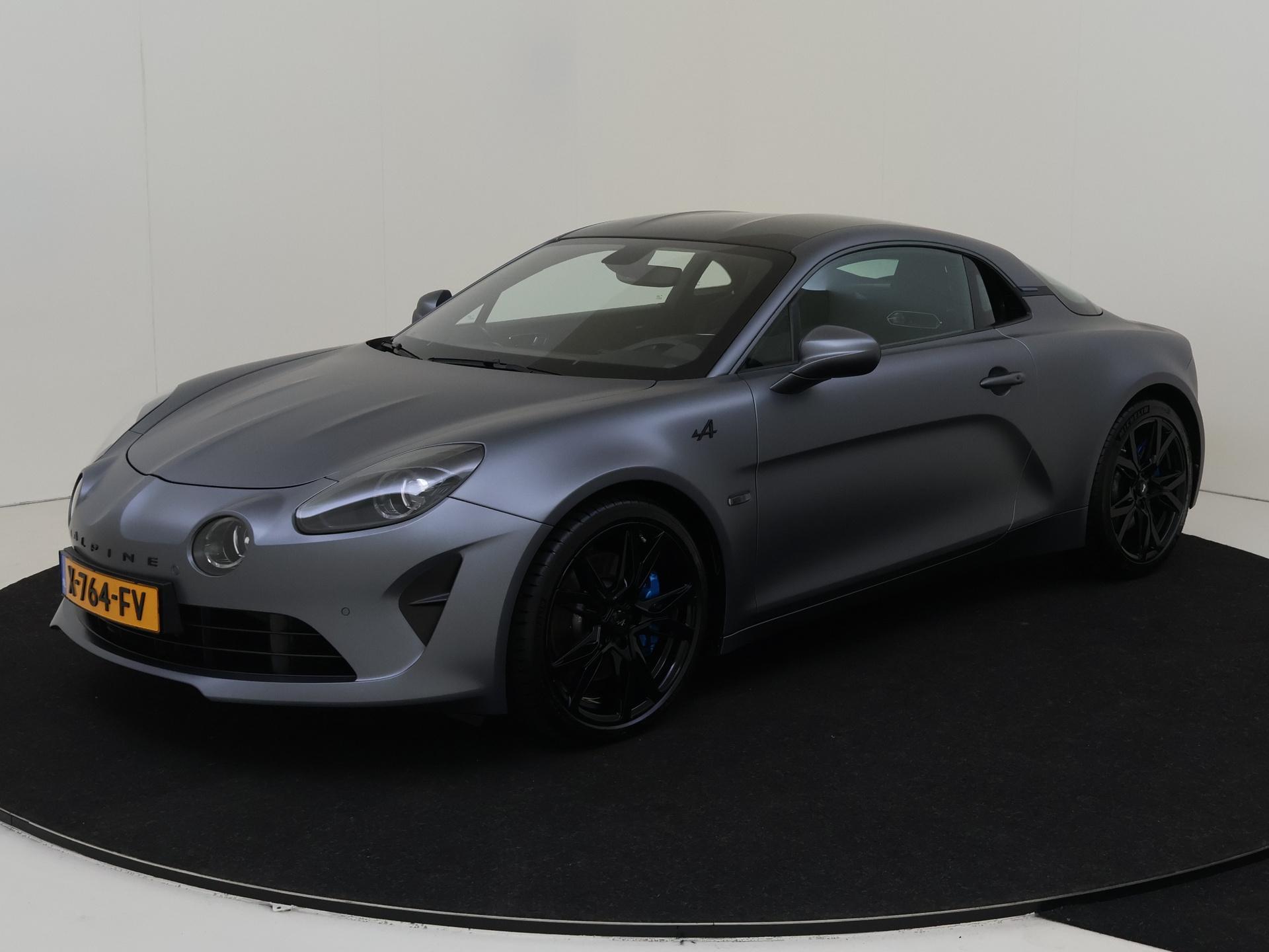 Alpine A110 1.8 Turbo GT 300PK | Carbon Roof | Gris Tonnerre MAT | Atelier Alpine | Camera | Leer | Stoel verwarming | Navi |