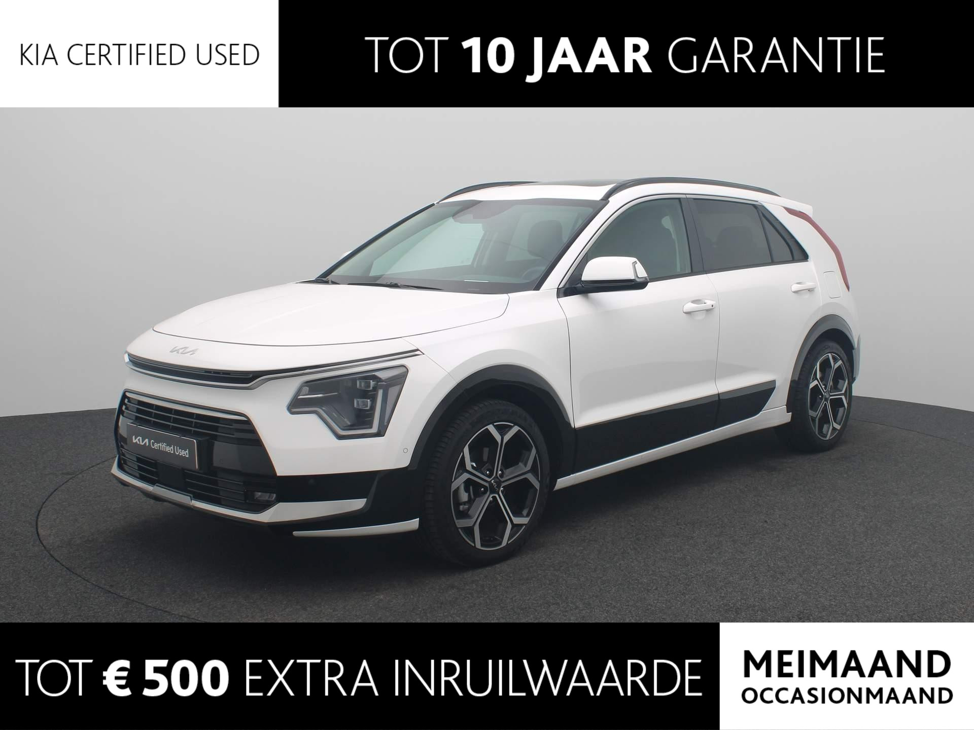 Kia Niro 1.6 GDi Hybrid ExecutiveLine | Navigatie | Climate Control | Lm velgen | Parkeersensoren | Camera | Opendak | Leer | Elekr Klep