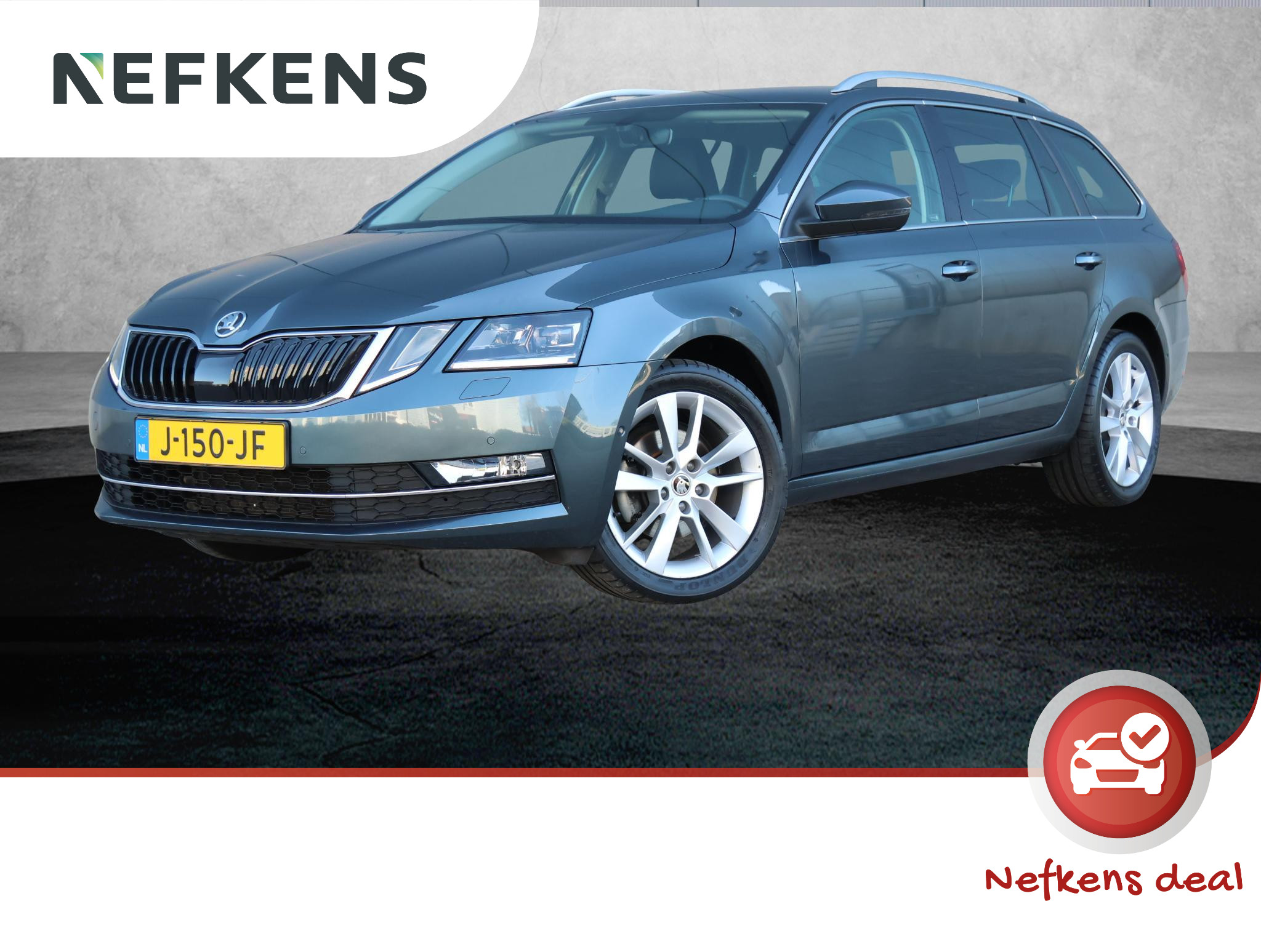 Škoda Octavia Combi 150pk TSI Edition Plus | 1ste eigenaar | LEER | LED | 17"LMV | Navigatie | Keyless | AUTOMAAT