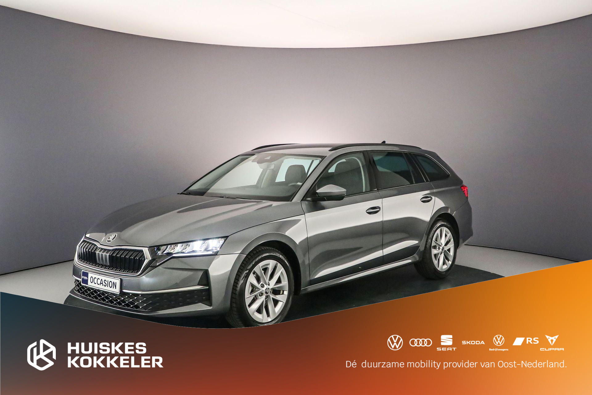 Škoda Octavia Combi Business Edition Plus 1.5 eTSI 150pk DSG Automaat Trekhaak, Achteruitrijcamera, Navigatie, Adaptive cruise control, Elektrische achterklep, Parkeersensoren