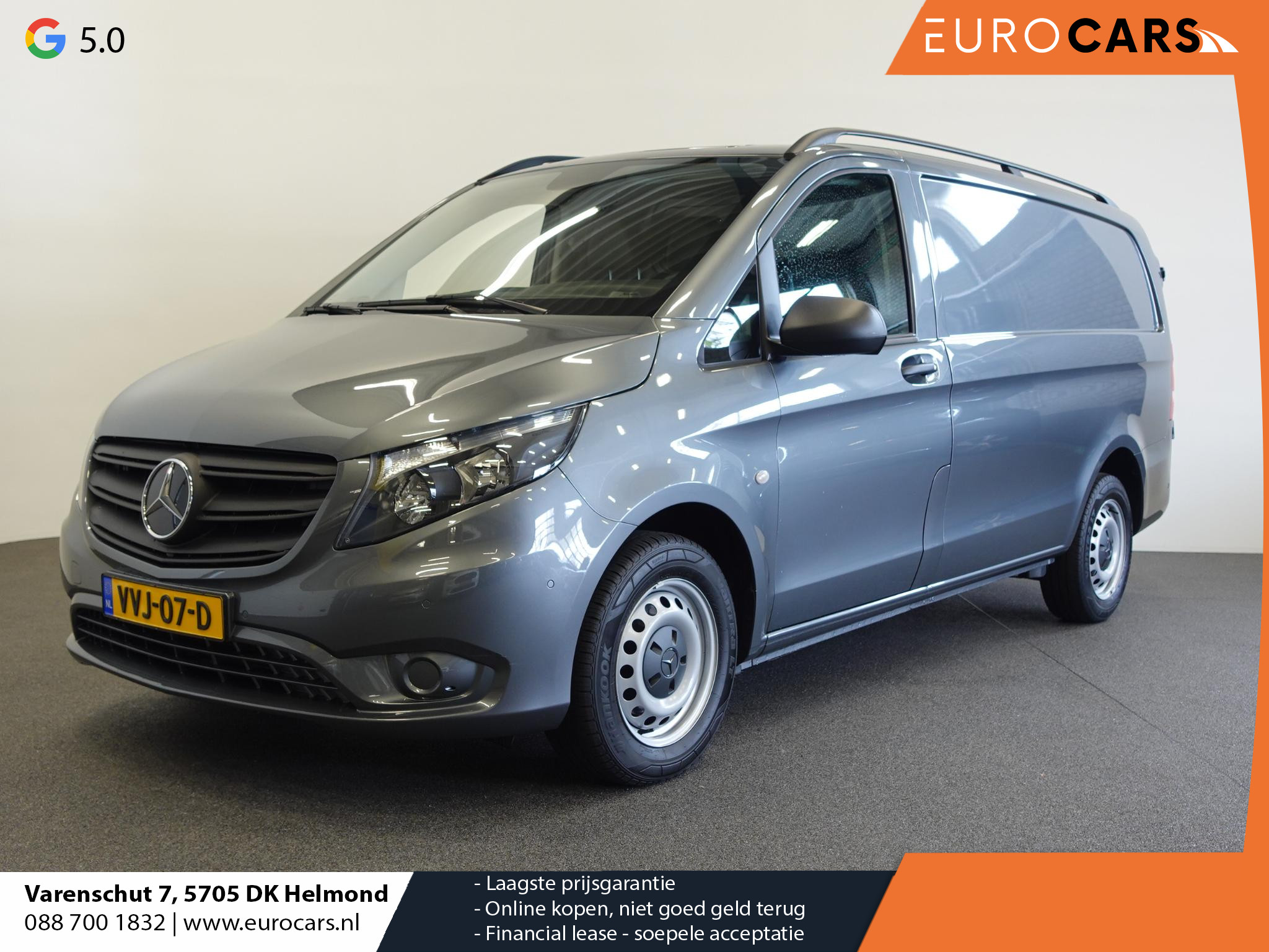 Mercedes-Benz Vito 114 CDI Lang Automaat Airco Cruise Control Camera Parkeersensoren Trekhaak