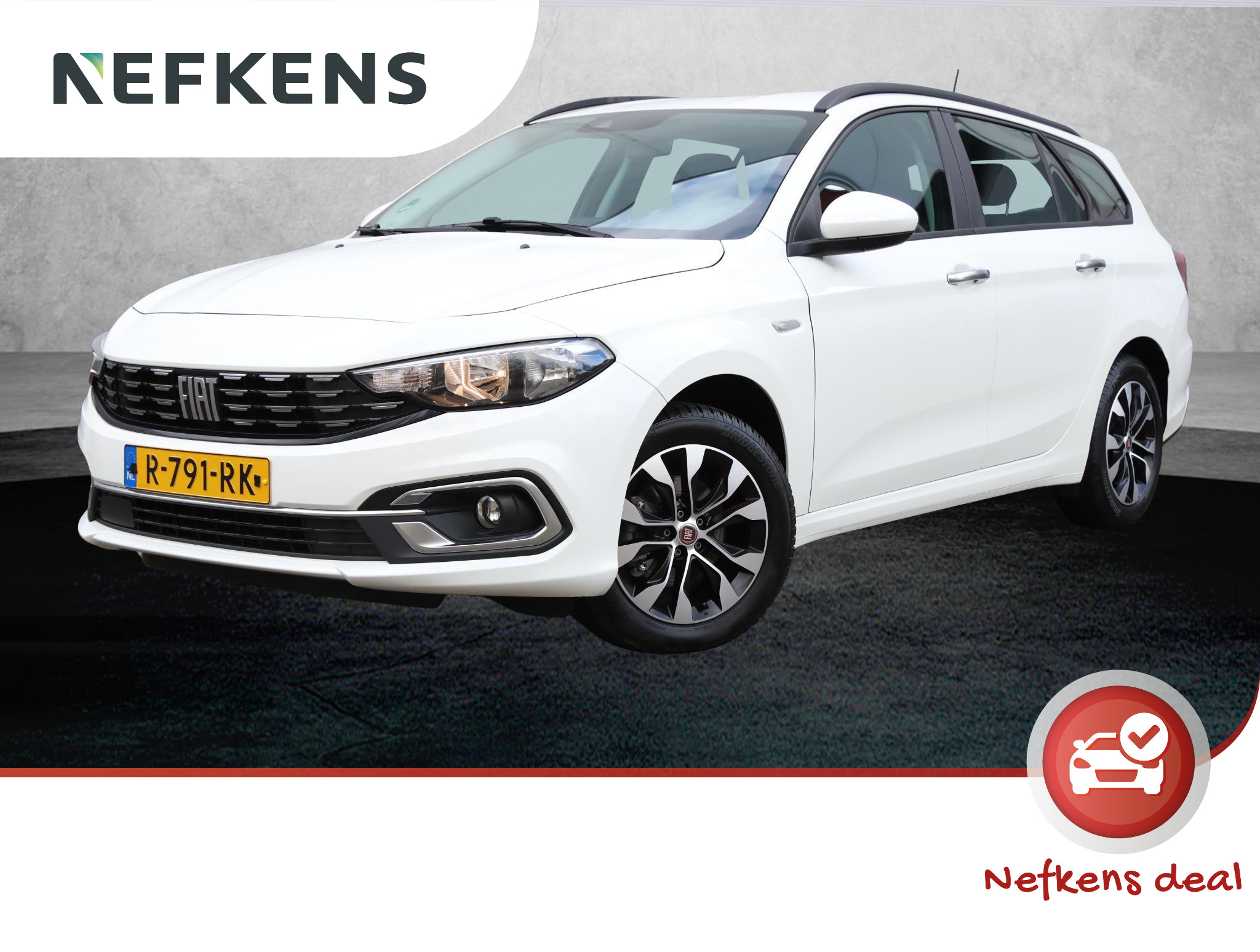 Fiat Tipo 130pk Hybrid City (1ste eig./Camera/NAV./Climate/Cruise/AppleCarPlay)