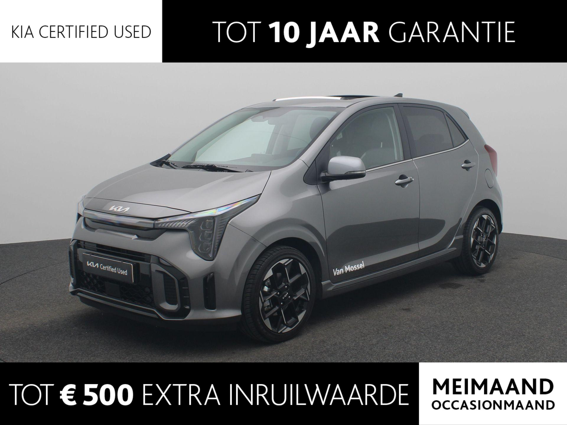 Kia Picanto 1.0 DPI GT-Line | DEMONSTRATIE AUTO, vraag naar de beschikbaarheid en actuele kilometerstand | OPEN DAK |