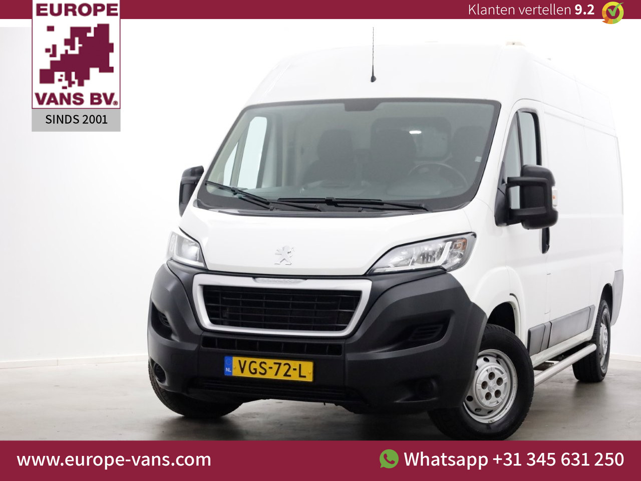 Peugeot Boxer 2.2 BlueHDi 120pk L2H2 Premium Airco/Navi 08-2020