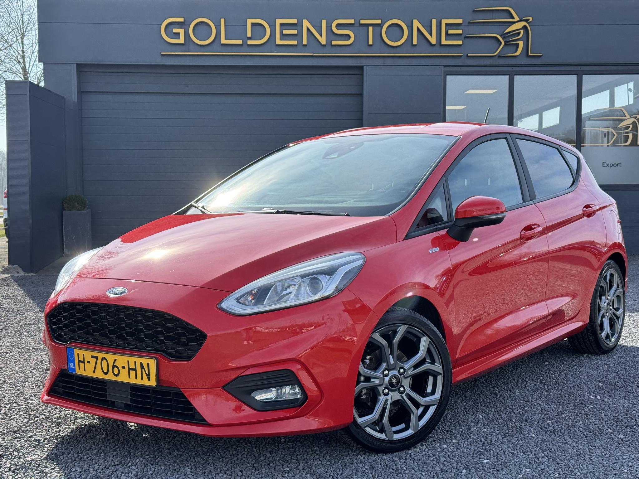 Ford Fiesta 1.0 EcoBoost ST-Line 1e Eigenaar,Navi,Clima,Cruise,PDC Achter,17" LM Velgen,N.A.P,APK tot 11-2025