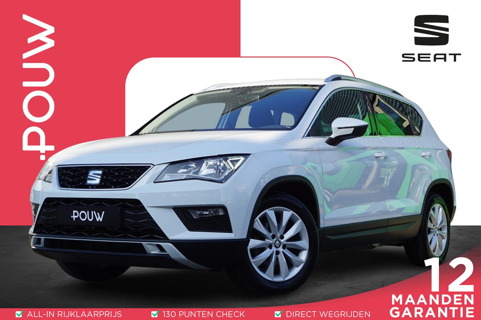 SEAT Ateca 1.0 EcoTSI 115pk Style | Achteruitrijcamera | PDC Achter | Climatronic | Navigatie