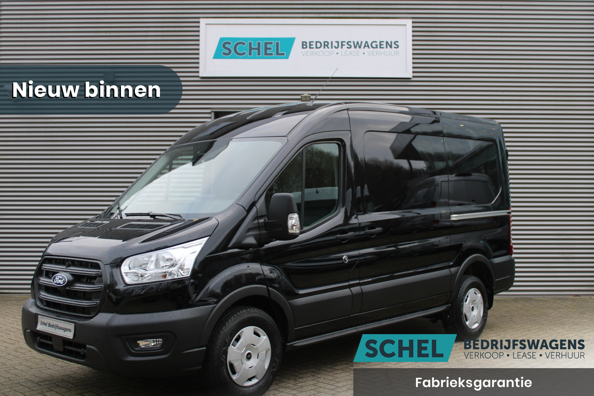 Ford Transit 350 2.0 TDCI L2H2 Trend 165pk - Facelift - 2x Schuifdeur - Adaptive Cruise - Navigatie - Blind Spot - 360 Camera - Stoel - Stuurverwarming - Rijklaar