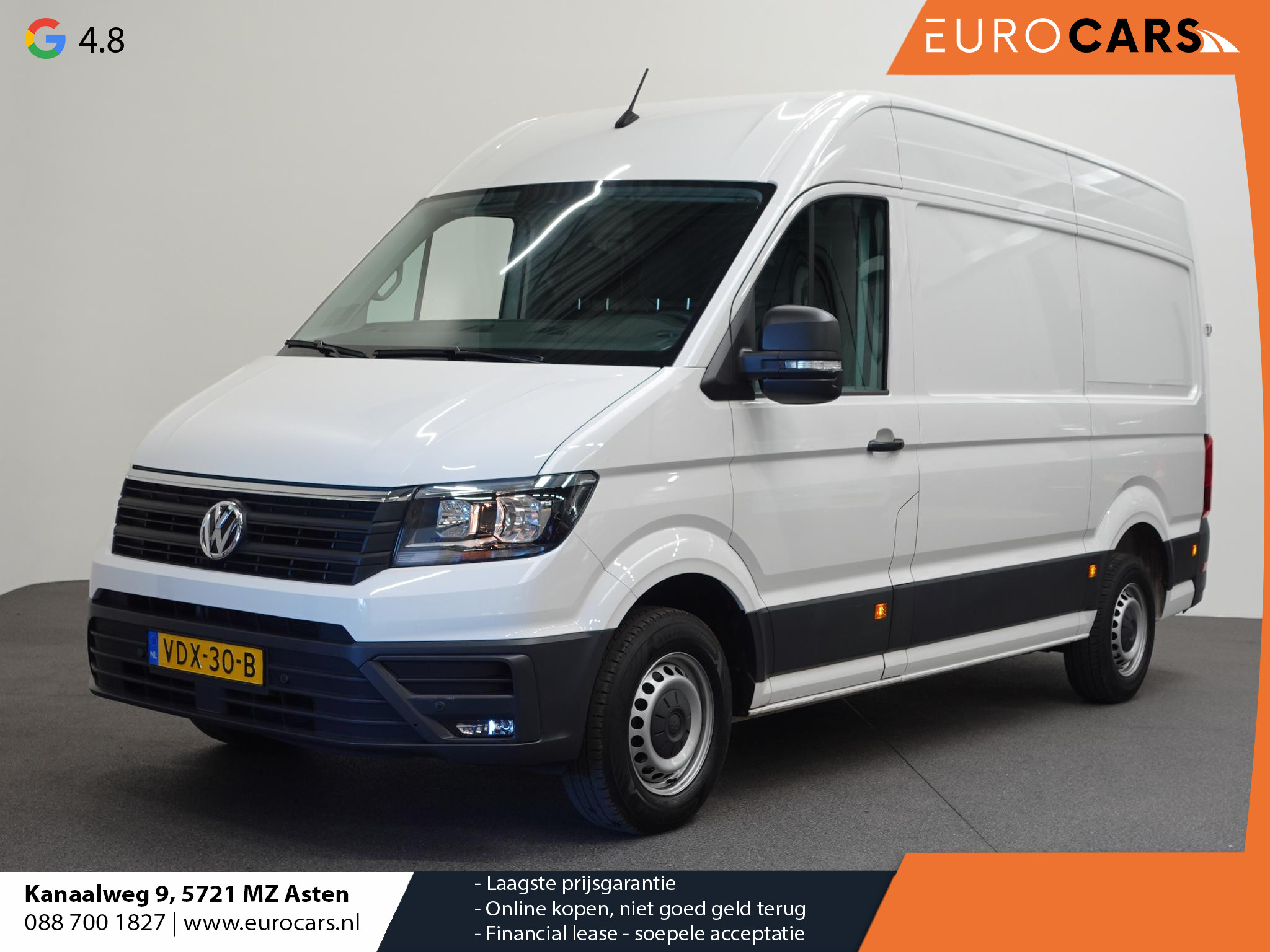 Volkswagen Crafter L3H3 L2H2 Comfortline Navigatie Cruise control Airco Parkeersensoren Euro6