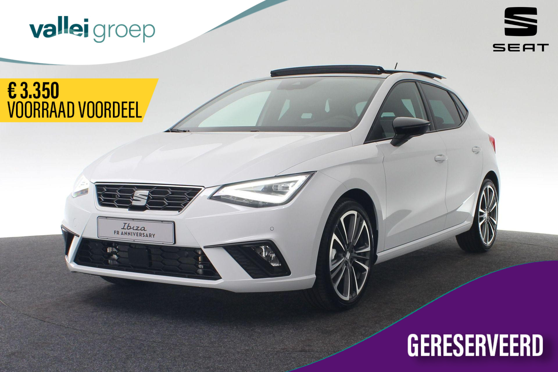 SEAT Ibiza FR Anniversary 1.0 EcoTSI 85 kW / 115 pk