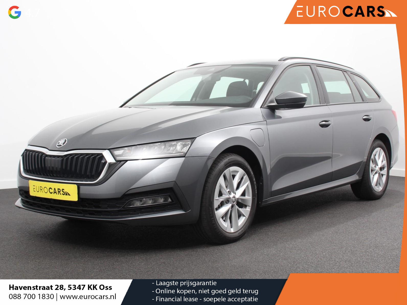 Škoda Octavia Combi 1.4 TSI iV 204pk PHEV Automaat Business Edition | Navigatie | Apple Carplay/Android Auto | Adaptive Cruise Control | Camera | Stoelverwarming | Lichtmetalen Velgen