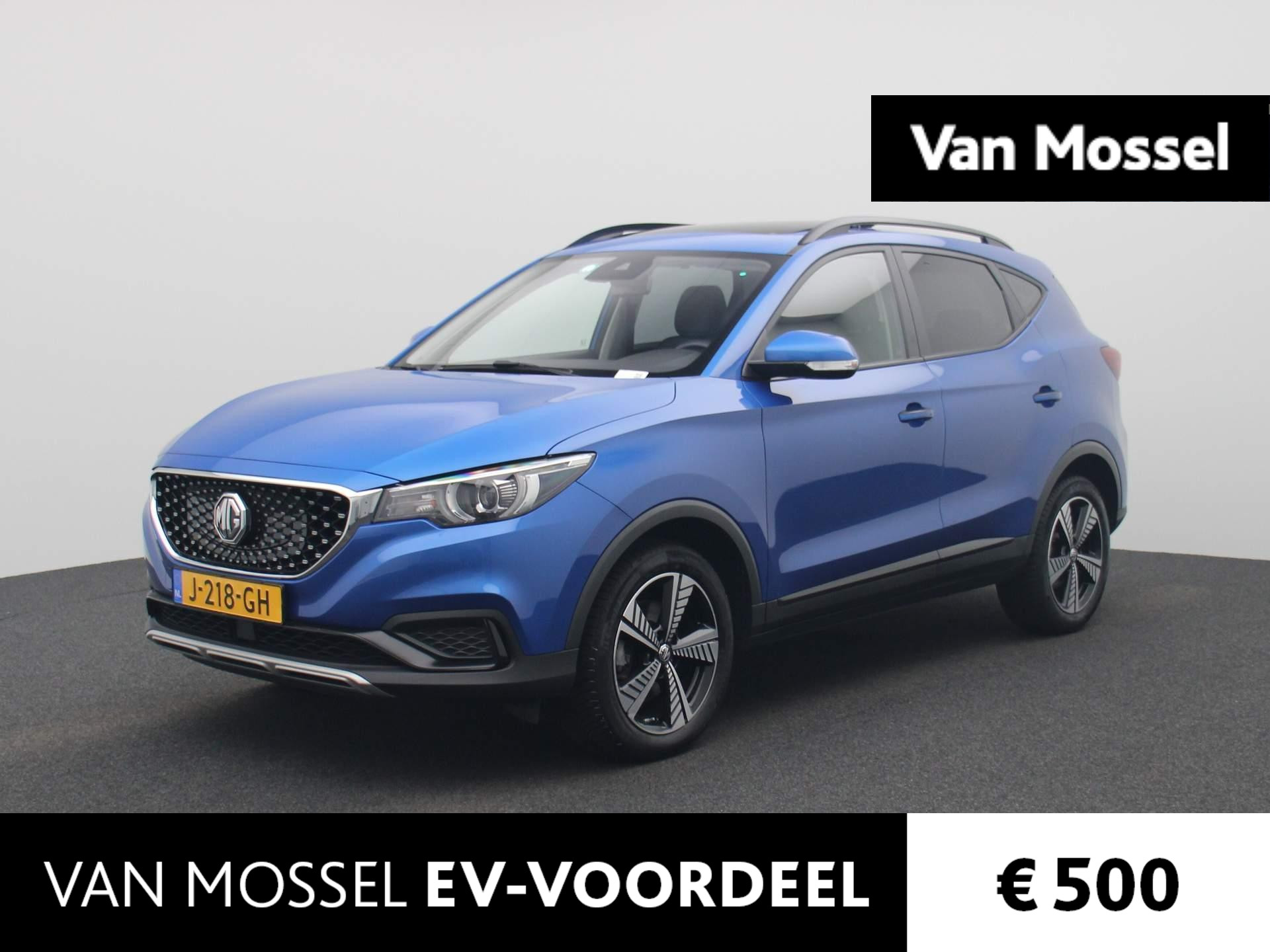 MG ZS-EV Luxury 45 kWh | 1e-Eigenaar | Navi | Panoramadak | Leder | Camera | Apple CarPlay |