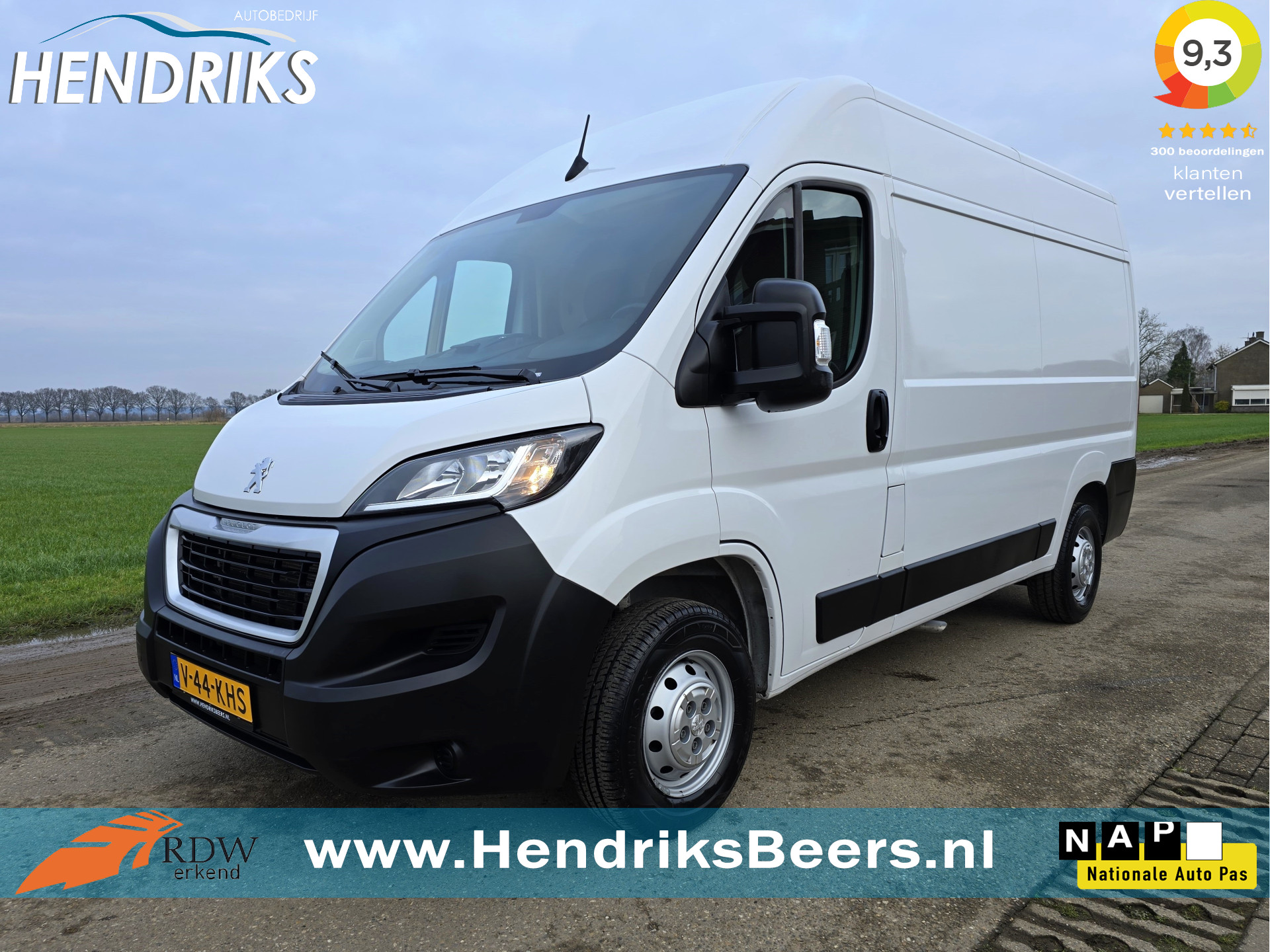 Peugeot Boxer 2.2 BlueHDi 140 L2 H2 3.5t - 140 Pk - Euro 6 - Navi - Climate Control - Cruise Control