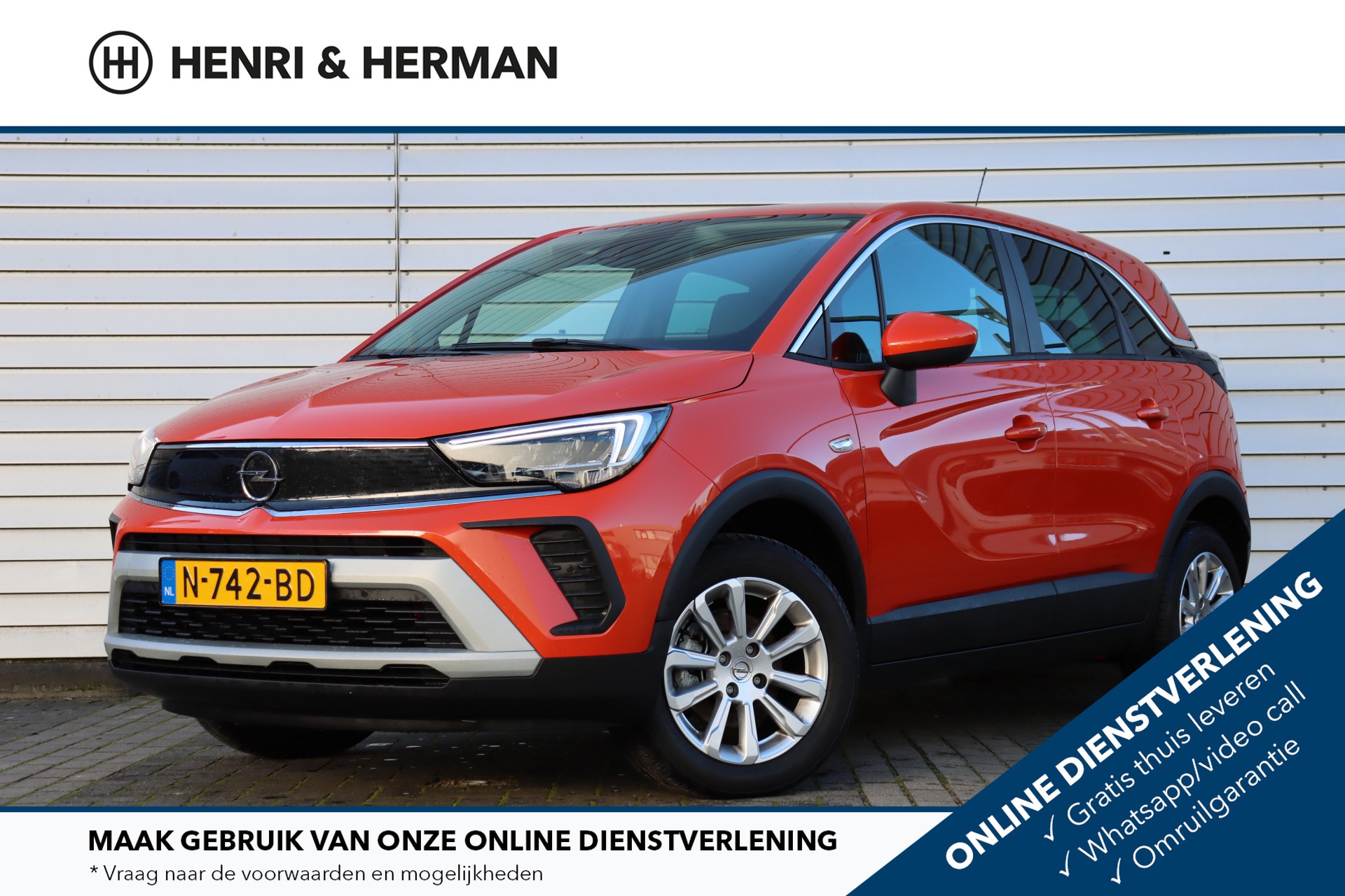 Opel Crossland 130pk Turbo Elegance (Parkeepakket/Winterpakket/NAV./Climate)