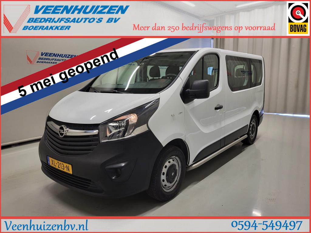 Opel Vivaro Combi 1.6CDTI Personenbus 9-Persoons Excl. BTW Bpm vrij Euro 6!