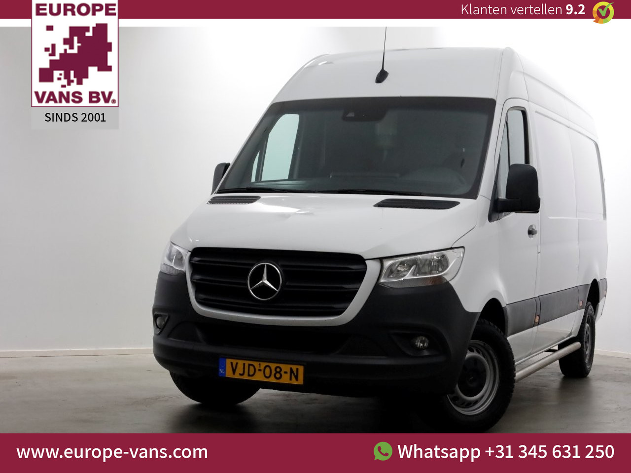 Mercedes-Benz Sprinter 317 CDI 170pk L2H2 RWD 9G Automaat Camera/Trekhaak 3500kg 03-2021