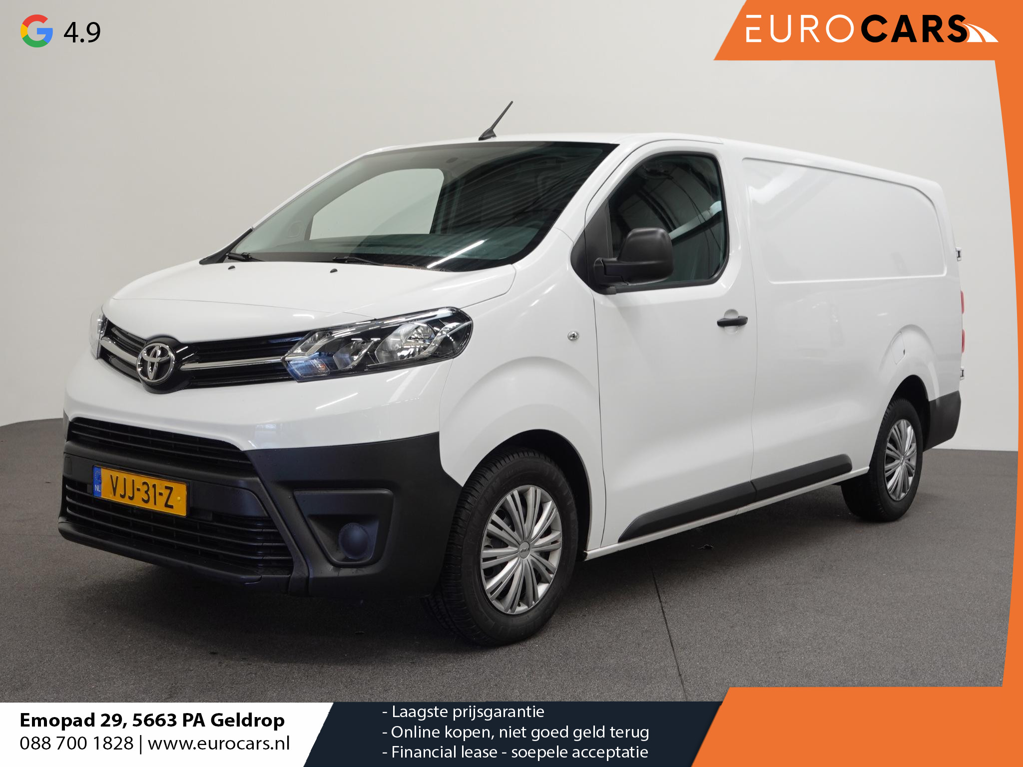 Toyota ProAce Worker 102pk Long L3 Airco Cruise control Trekhaak Euro6