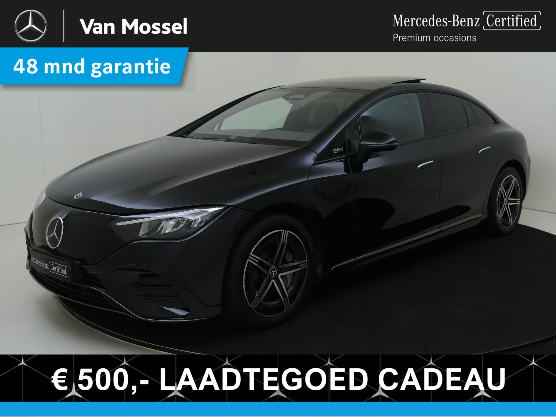 Mercedes-Benz EQE 350+ AMG Line 91 kWh /Panoramadak /Rijassistentiepakket /Night pakket /19 Inch