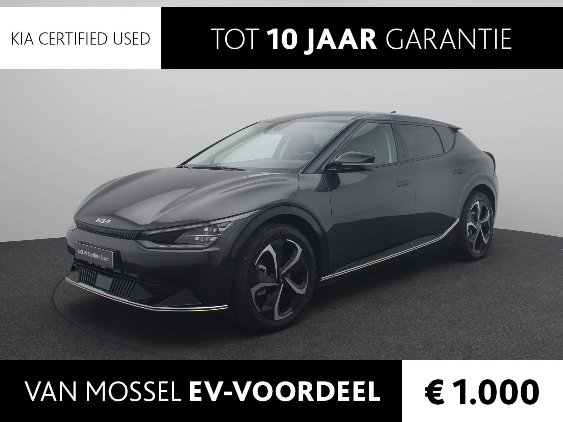 Kia EV6 Edition Advanced 77.4 kWh Leder | Navi | Stoelverwarming voor & achter | Camera | Cruise | Matrix LED