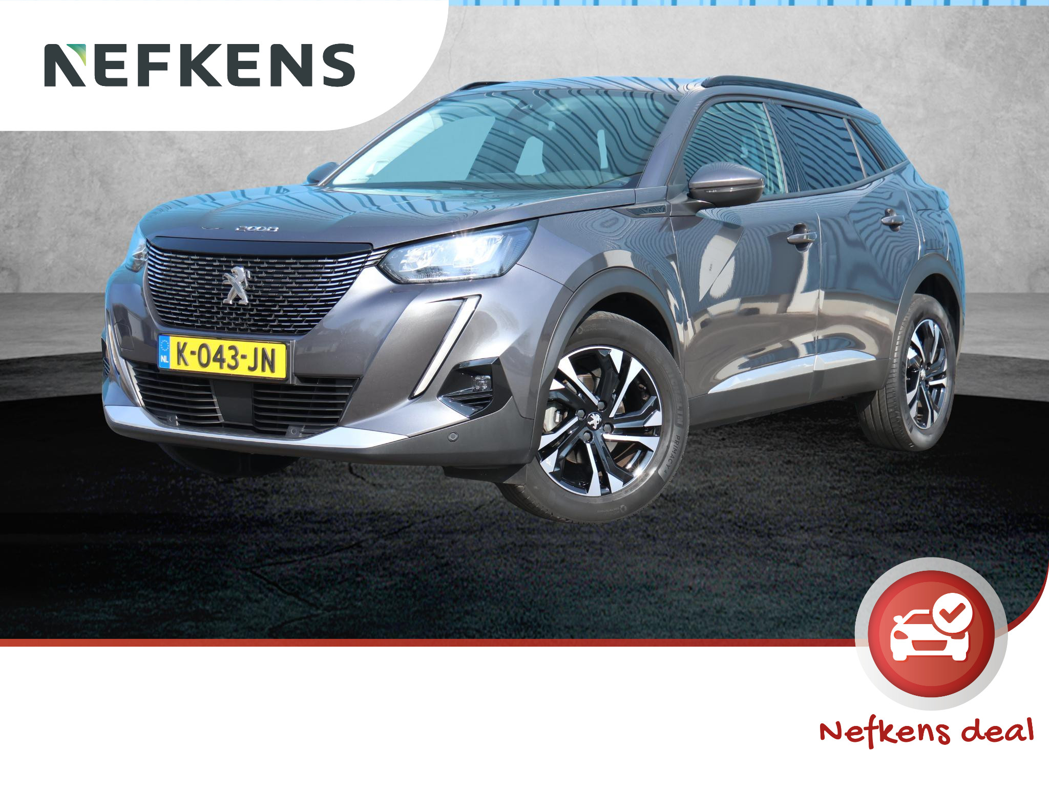 Peugeot 2008 100pk Allure | 1ste eigenaar | Navigatie | Camera | LED | Keyless | Privacy Glass