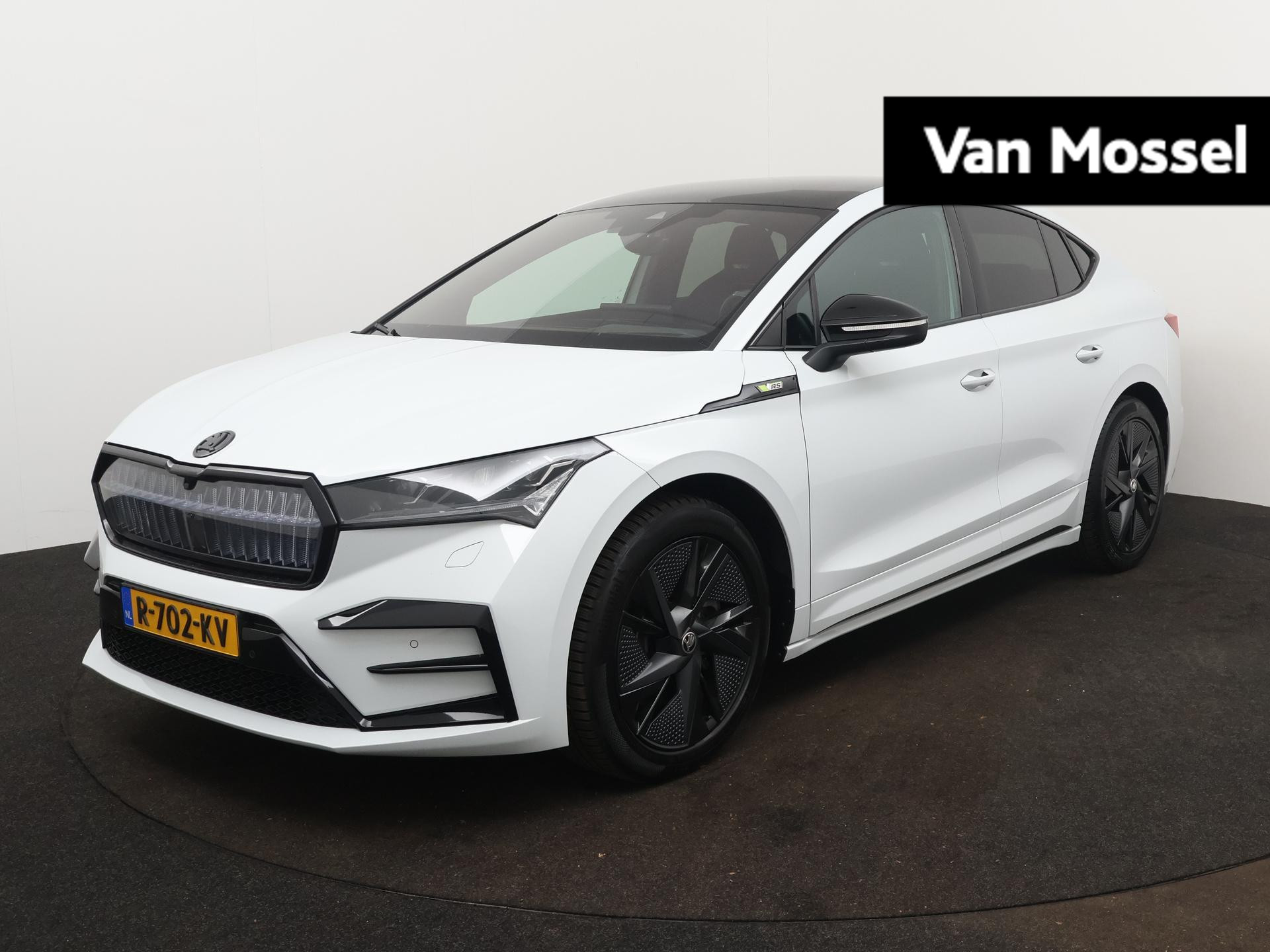 Škoda Enyaq Coupe iV 80 RS | TREKHAAK | ELEK.LAADKLEP | LED GRIL | STOELVERWARMING | CAMERA | ELEK.STOEL | ADAPTIEF CRUISECONTROL |