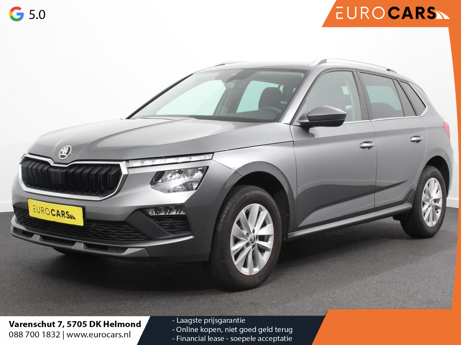Škoda Kamiq 1.0 TSI 115pk Automaat Business Edition | Navigatie | Android Auto / Apple Carplay | Climate Control | Camera | Parkeer sensoren | Lichtmetalen Velgen | Dab | Digitale Cockpit | Keyless | Led | Cruise Control