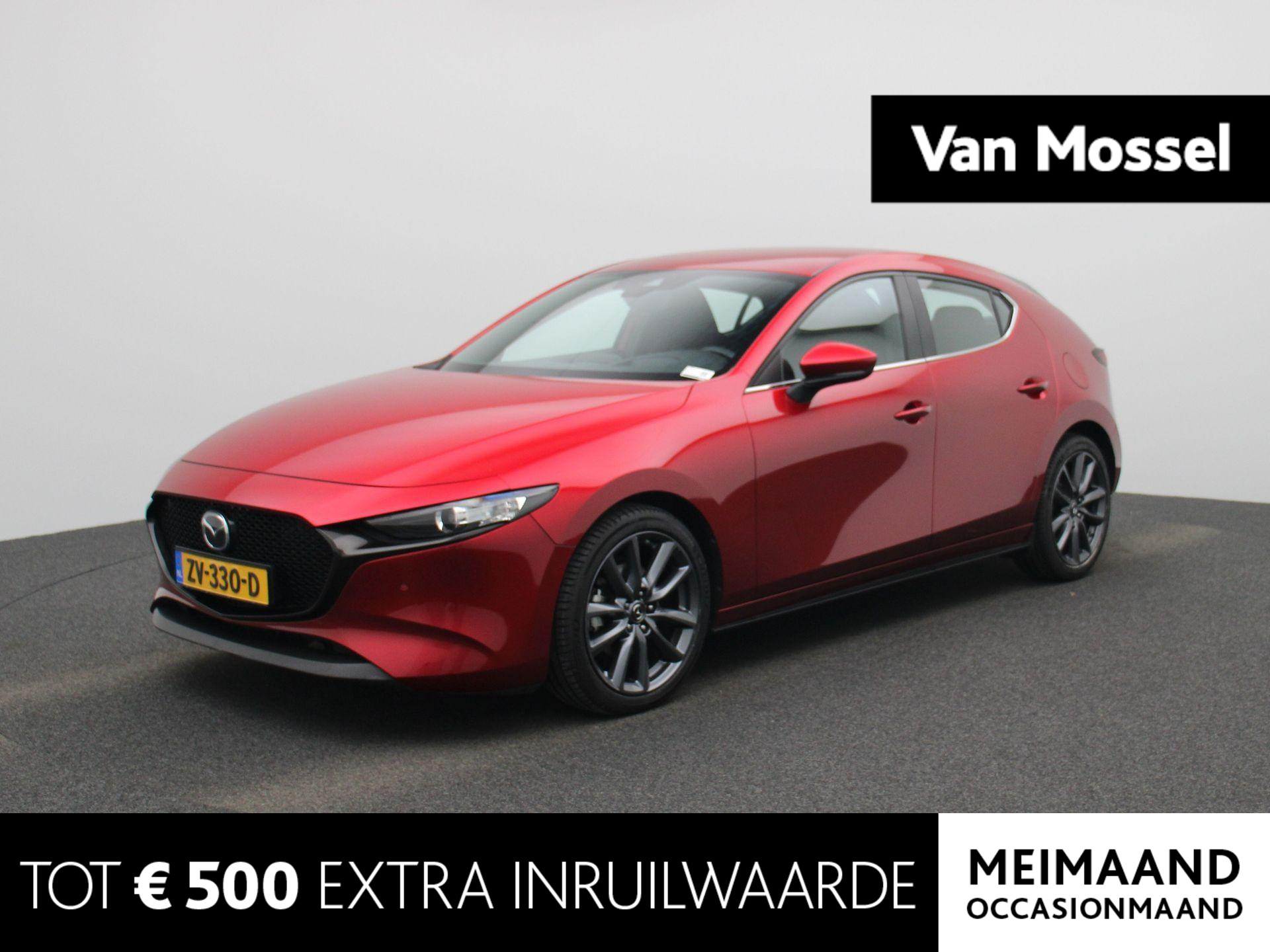 Mazda 3 2.0 e-SkyActiv-G M Hybrid 122 Comfort met Bose | Adaptieve Cruise Controle | Achteruitrij Camera | Stoelverwarming | Apple Carplay / Android Auto |