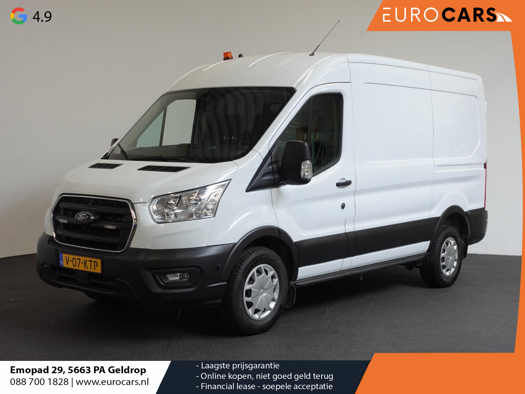 Ford Transit 130pk L2H2 Apple Carplay / Android Auto Airco Cruise control Camera