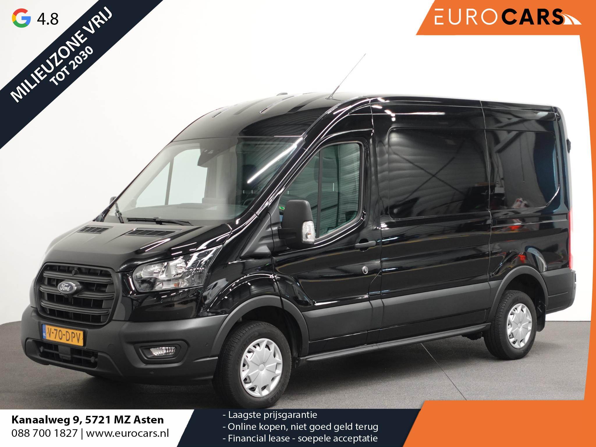 Ford Transit L2H2 Trend Navigatie 360° Camera Apple Carplay/ Android Auto Cruise control Trekhaak