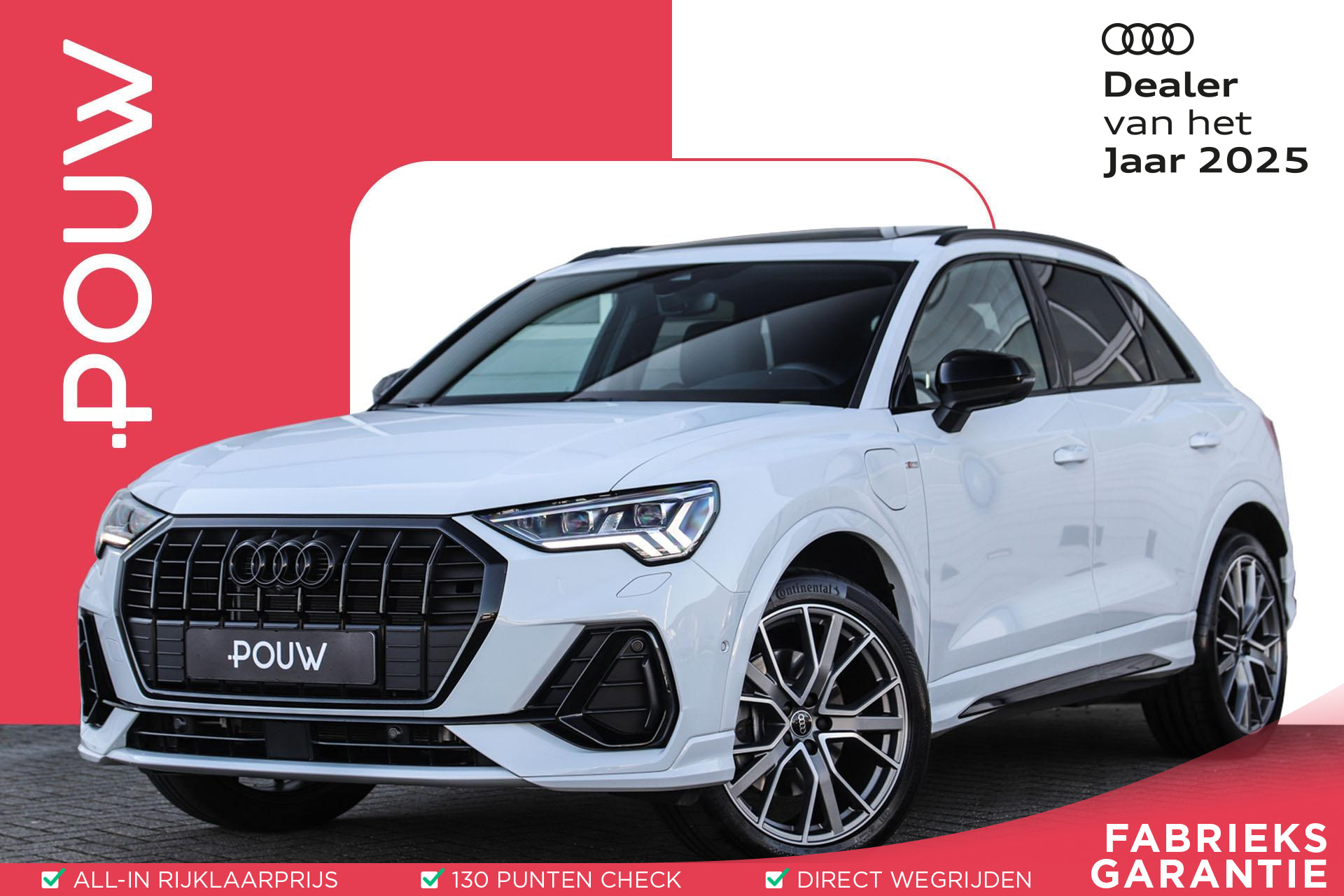 Audi Q3 45 TFSIe 245pk S-Line Edition | Adaptief Onderstel | Trekhaak | Panoramadak