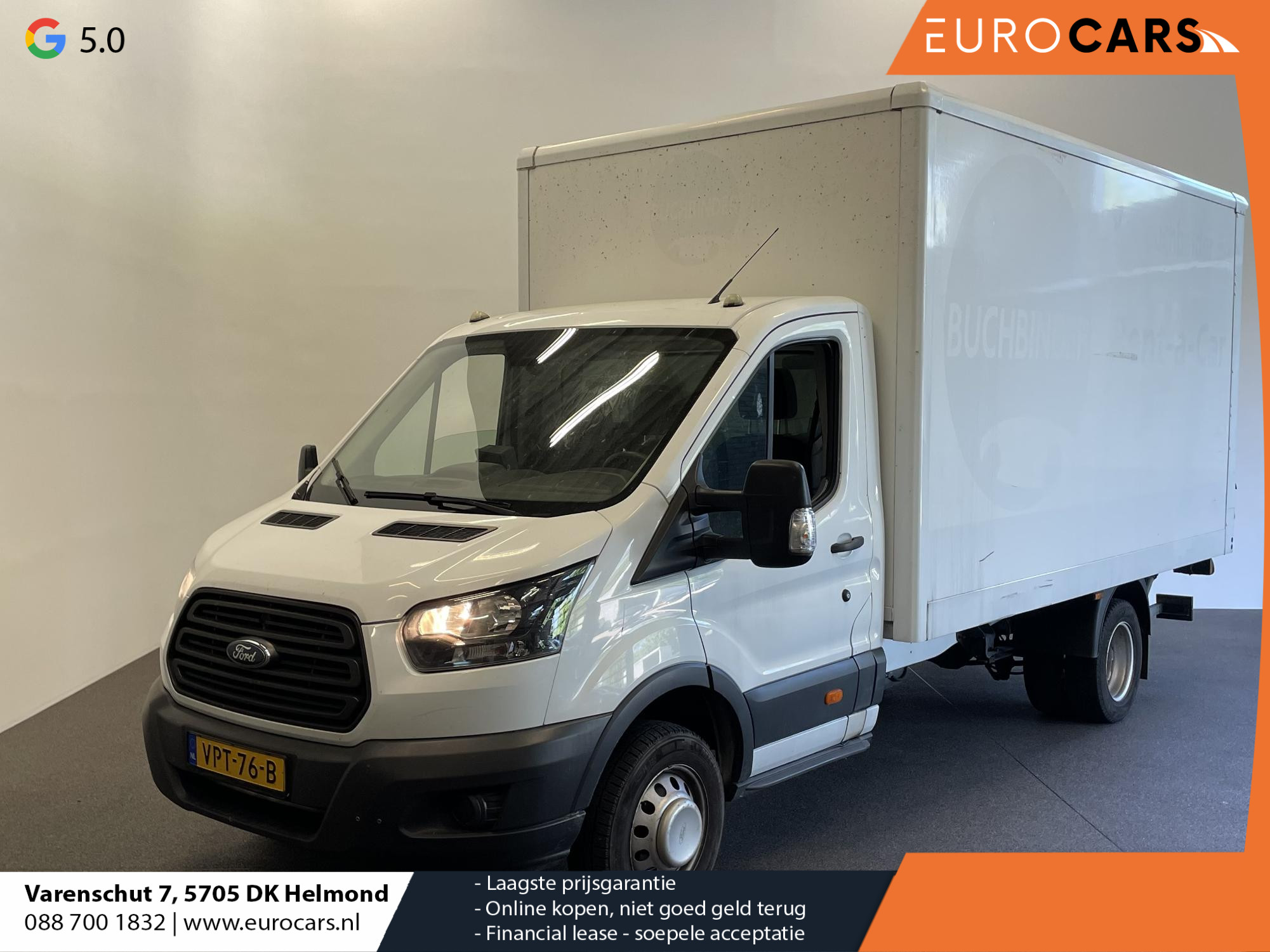 Ford Transit 350 2.0 TDCI L3H1 Trend Bakwagen Laadklep Trekhaak Camera Airco Cruise Control