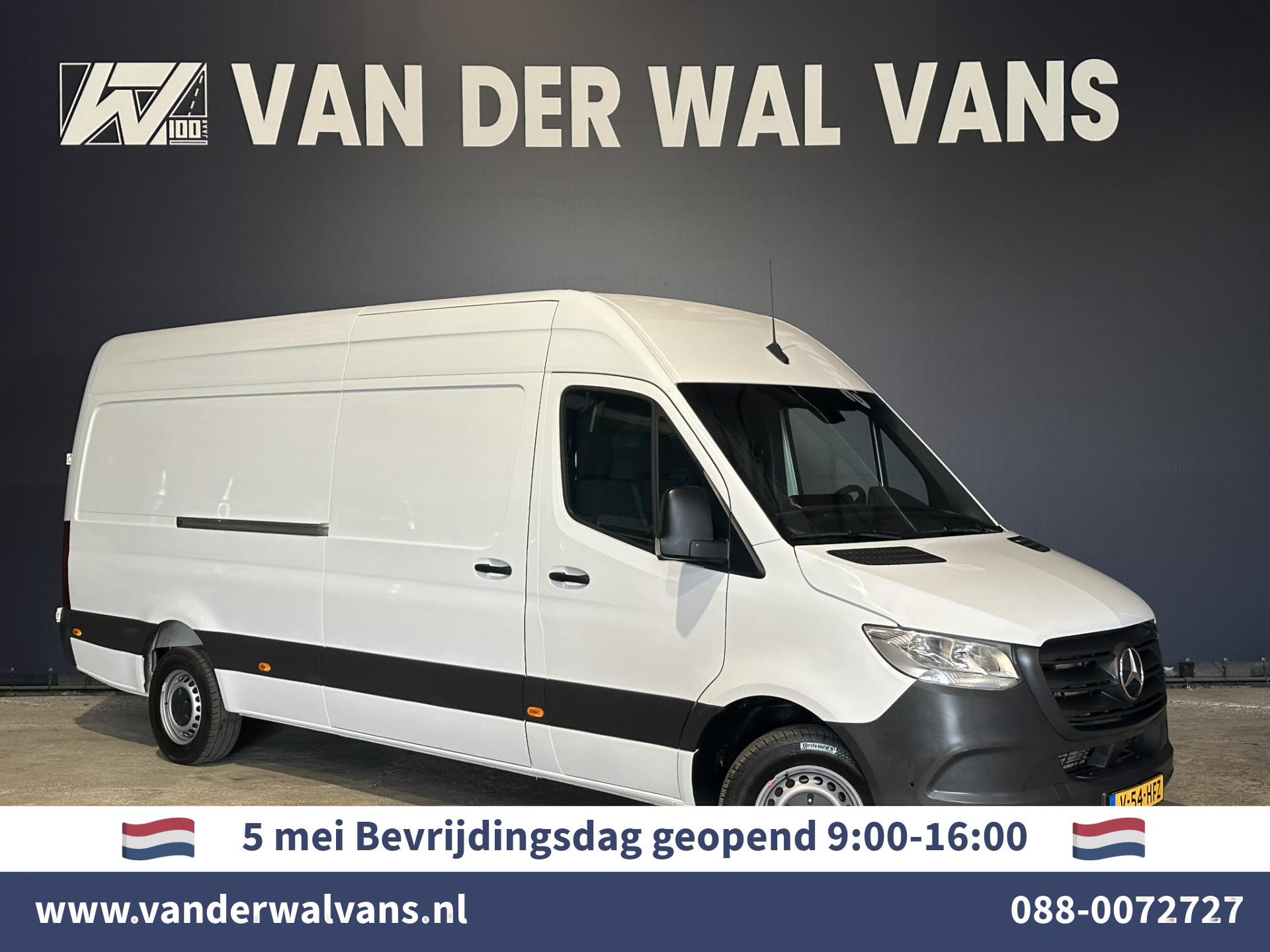 Mercedes-Benz Sprinter 317 CDI 170pk L3H2 Fabrieksgarantie Euro6 Airco | Camera | Apple Carplay | Cruisecontrol Android Auto, Parkeersensoren, Stoelverwarming, Bijrijdersbank
