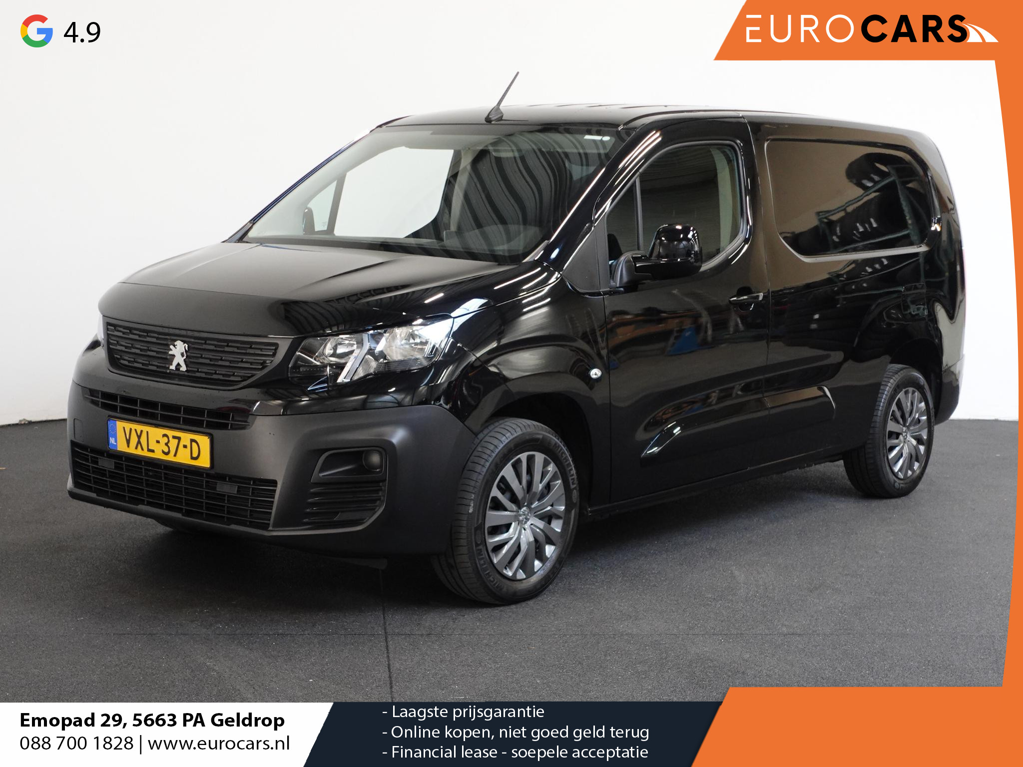Peugeot Partner 1.5 BlueHDi 100pk L2 Trekhaak Bluetooth Airco Parkeersensoren Cruise control