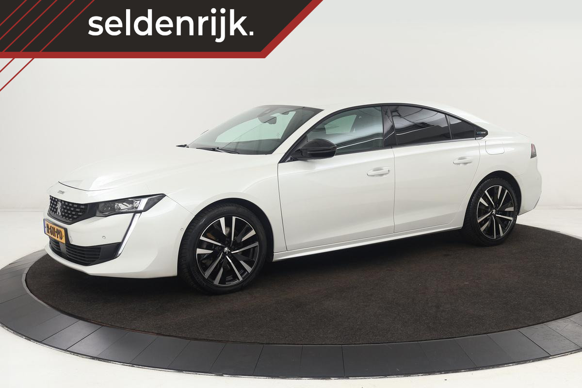 Peugeot 508 1.6 HYbrid GT | Stoelverwarming | Focal Sound | 360 camera | Head-Up | Alcantara | Carplay | Adaptive cruise | Full LED | Keyless