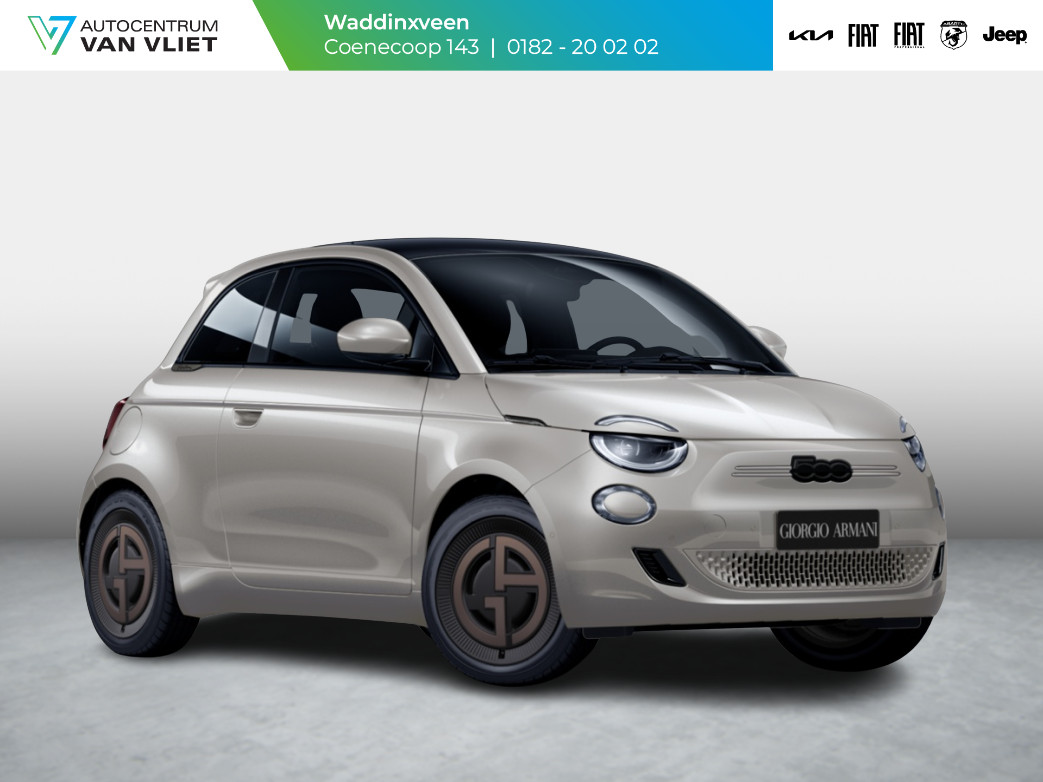 Fiat 500e Giorgio Armani Collector's Edition 42 kWh | Zeer Exclusief | Beperkte Oplage !