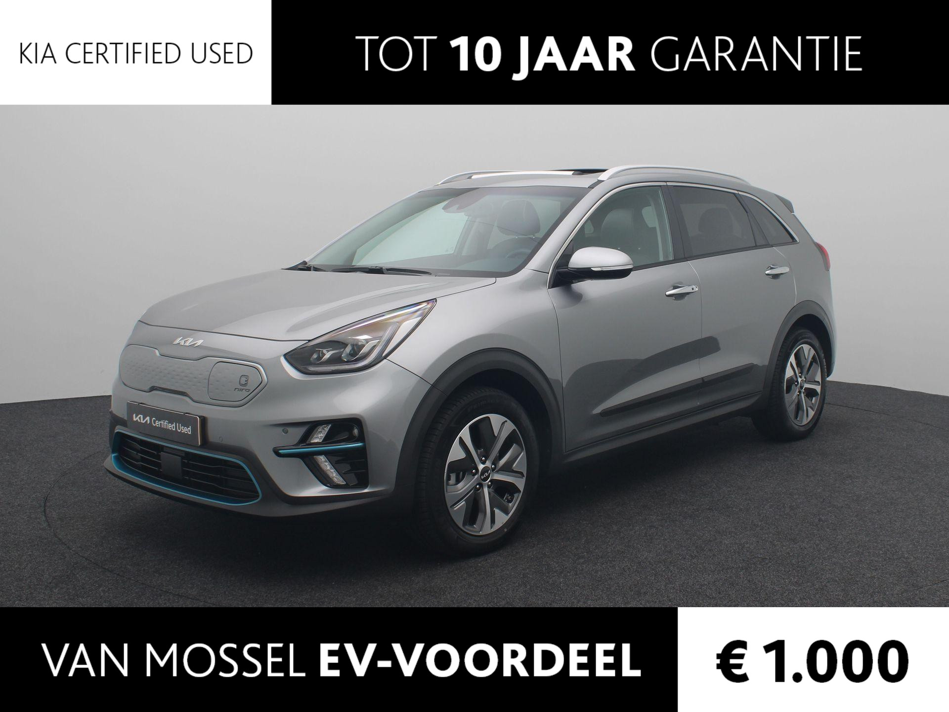Kia e-Niro DynamicPlusLine 64 kWh | 3 FASE ! |  Stoel en Stuur Verwarming | Navigatie | Climate Control | Cruise Control | Camera |