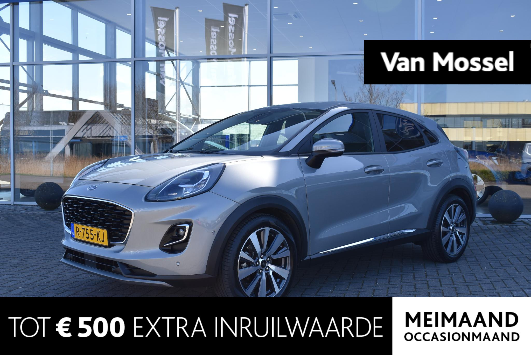 Ford Puma 1.0 EcoBoost Hybrid Titanium X | Climate Control | Adaptieve Cruise Control | Achteruitrij Camera | Winterpakket | Premium geluidsysteem Bang & Olufsen | Apple Carplay/Android Auto |