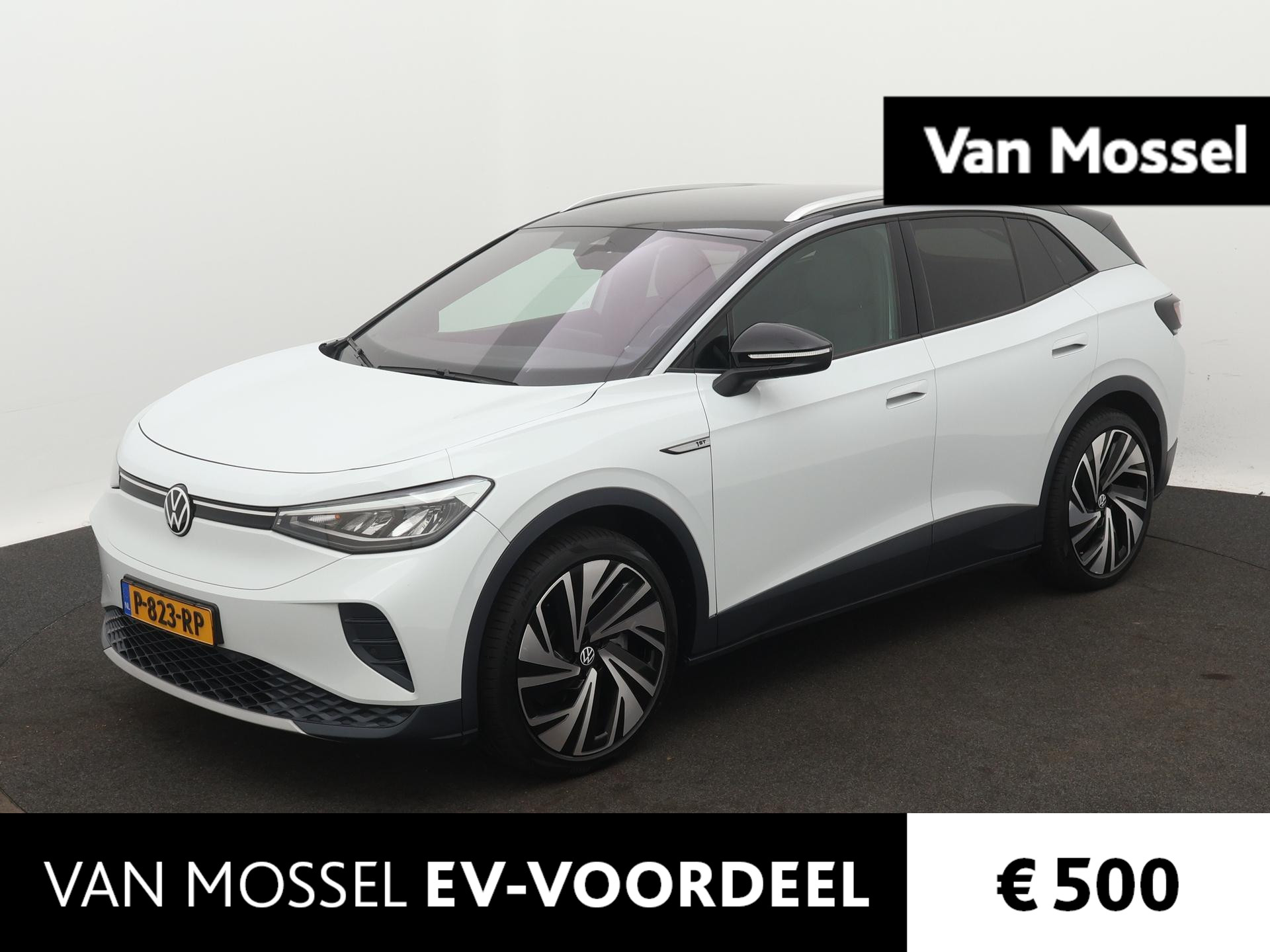 Volkswagen ID.4 First 77 kWh 204 PK | Automaat | Warmtepomp | Navigatie | Apple carplay | Android auto | Parkeersensoren | Camera | Lichtmetalen velgen | Adaptive cruise control | Climate control | Stoelverwarming | Stuurverwarming |