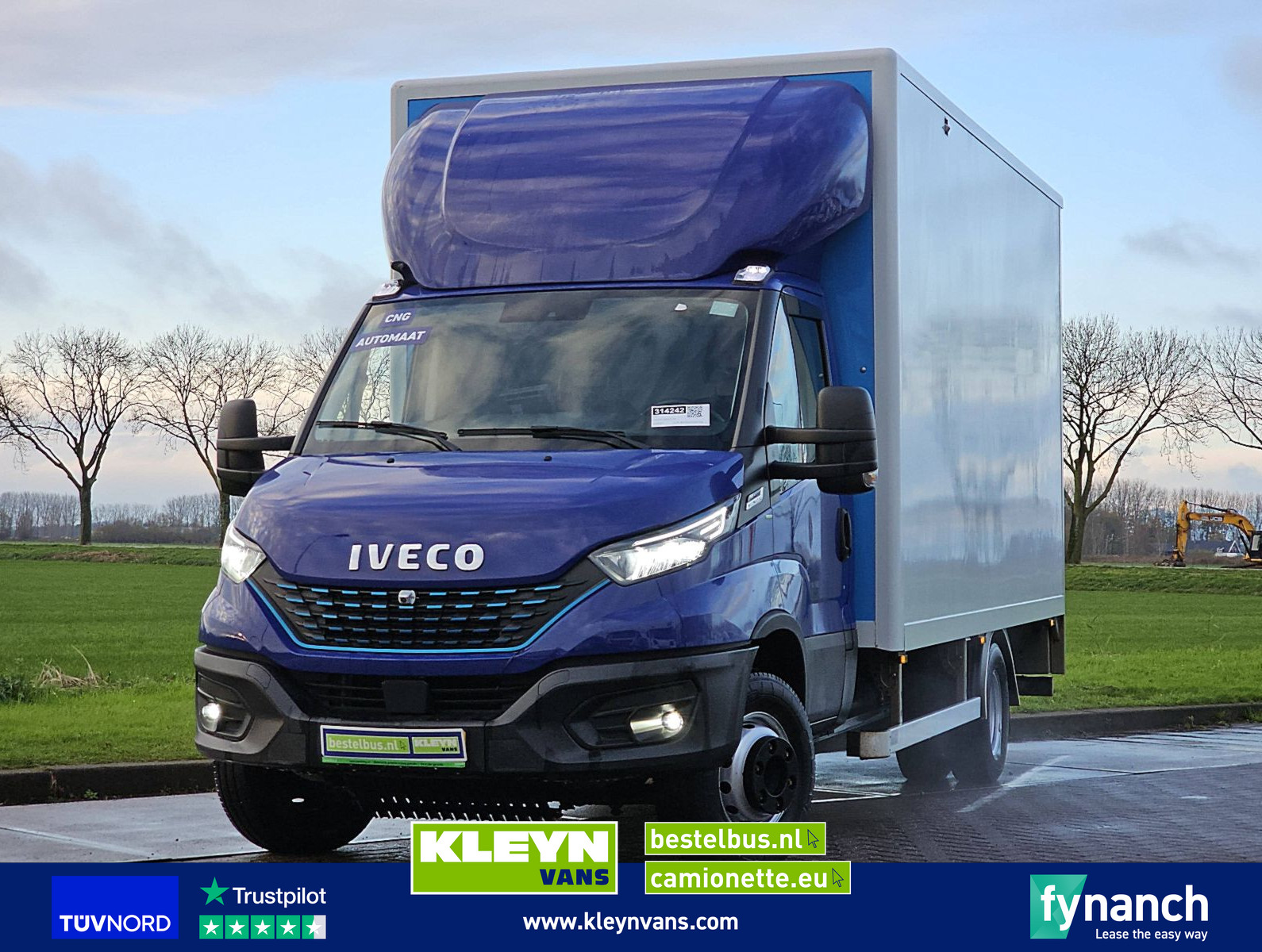 Iveco Daily 70 CNG AIRCO LAADKLEP