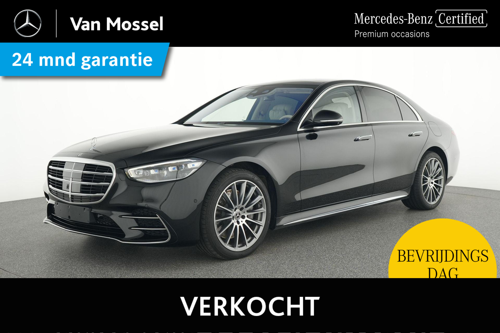Mercedes-Benz S-Klasse 580 e 4MATIC AMG Line / Premium/ Panoramadak/ 20 inch/ Achterasbesturing/ Burmester 3D/ Augmented Reality Head Up