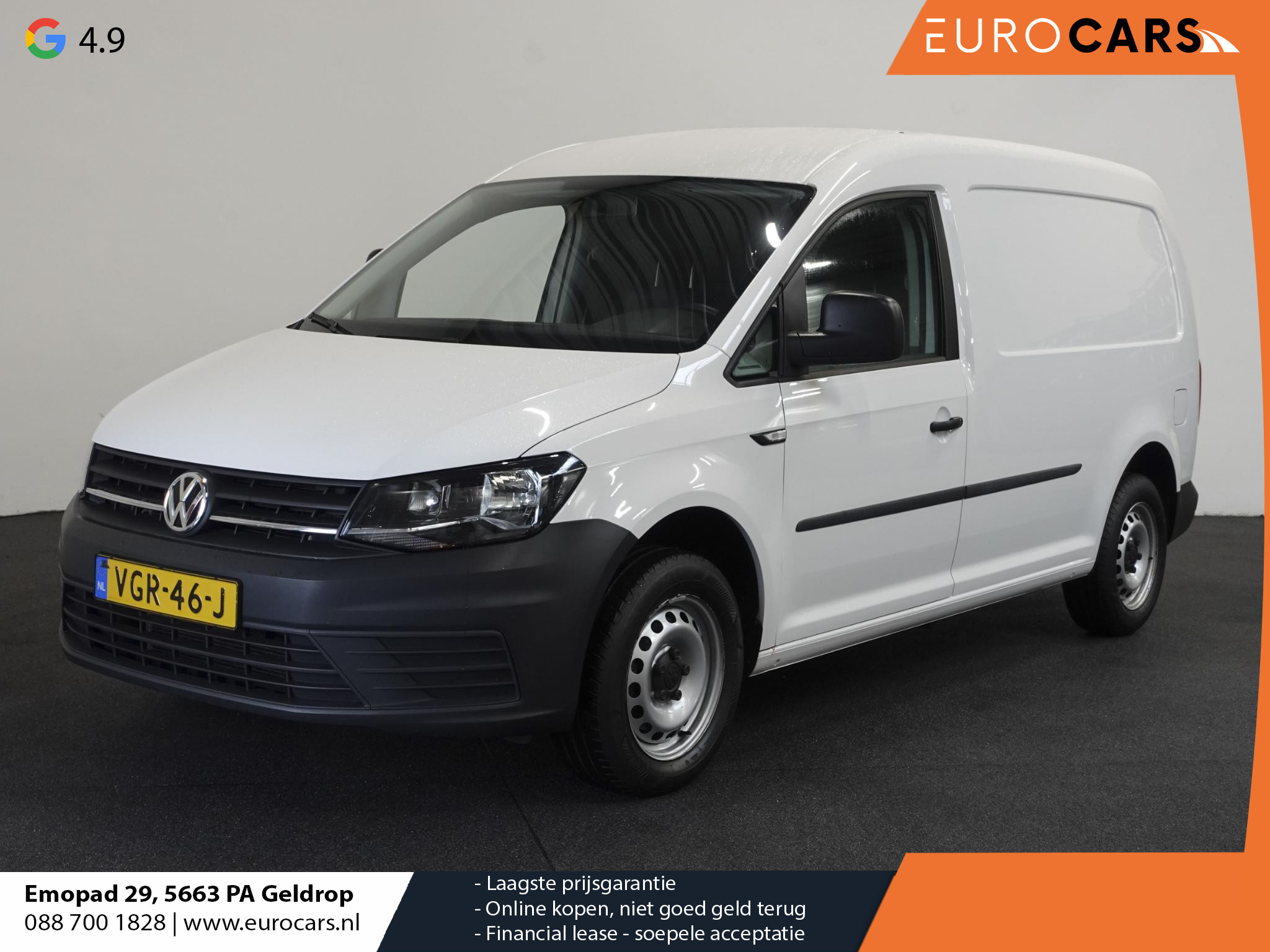 Volkswagen Caddy 2.0 TDI Maxi Automaat L2 Airco Cruise Navigatie Parkeersensoren
