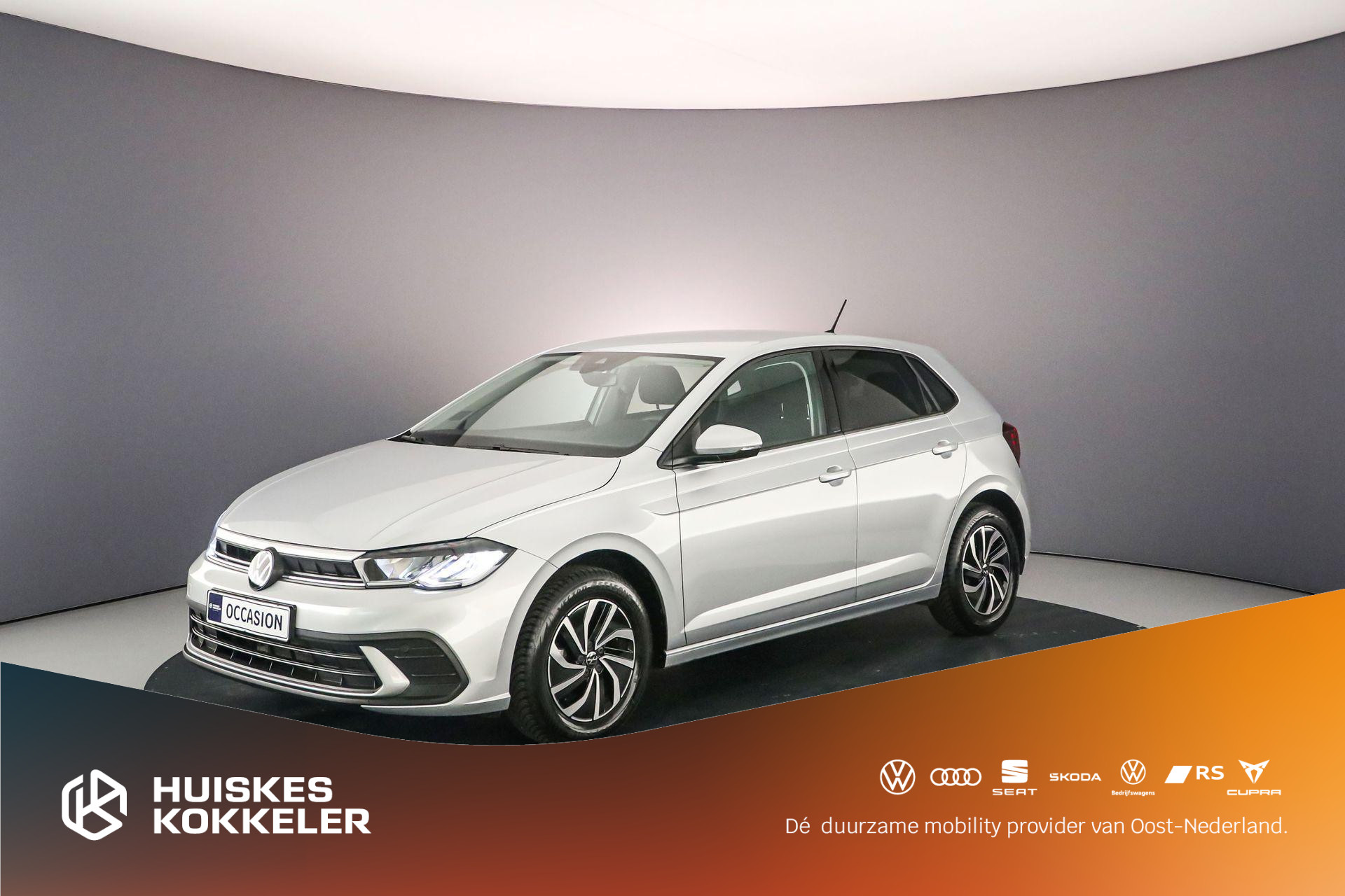 Volkswagen Polo Life Edition 1.0 TSI 95pk Adaptive cruise control, Achteruitrijcamera, LED koplampen, Airco, DAB, Radio, Bluetooth, App connect, Parkeersensor achter