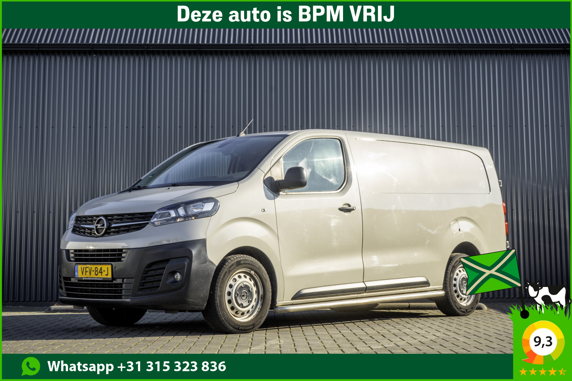 Opel Vivaro 2.0 CDTI L3H1 | Euro 6 | 123 PK | Metallic lak | Carplay | Cruise | Camera | PDC