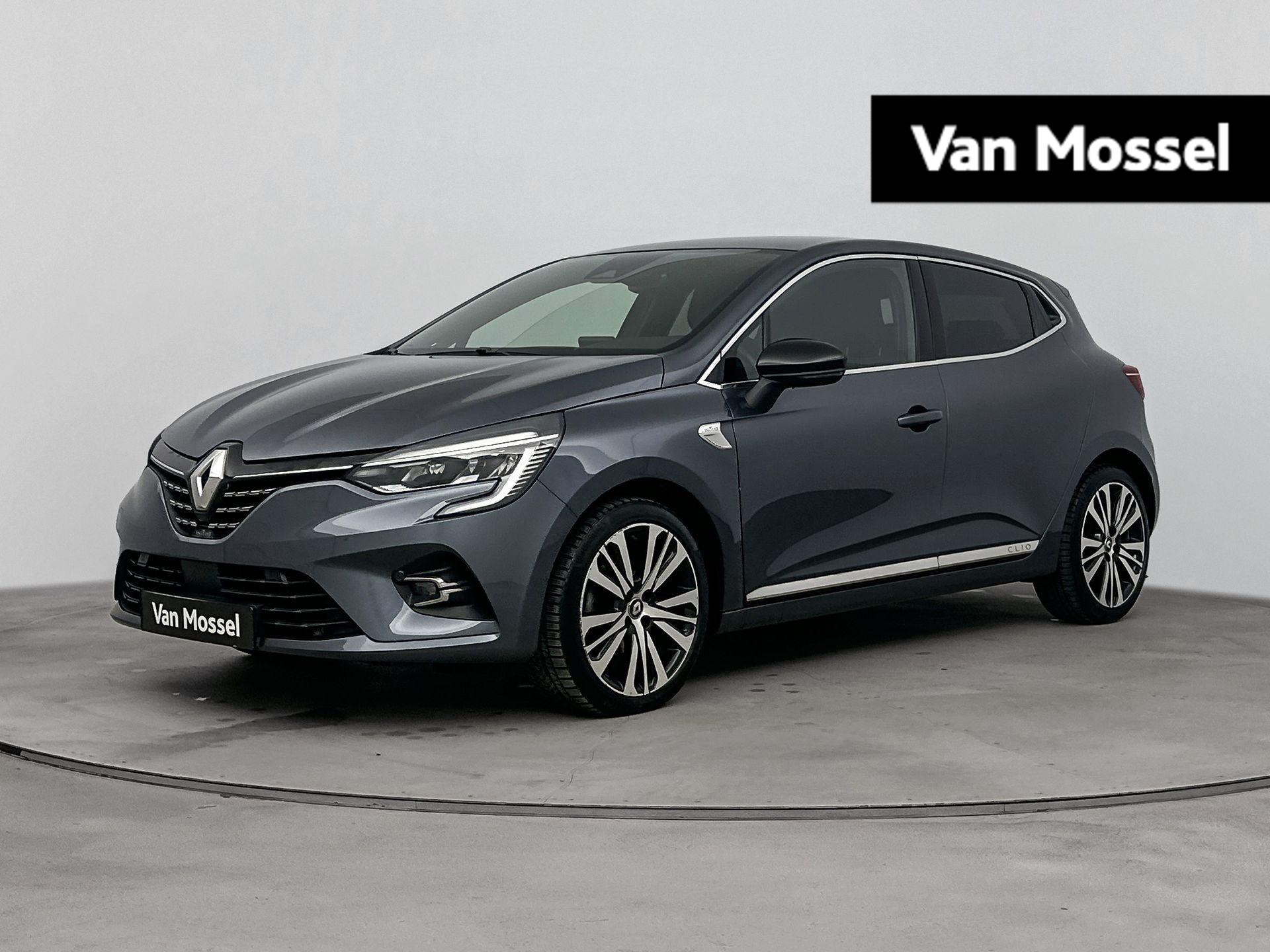 Renault Clio 1.3 TCe EDC 130Pk Initiale Paris | Navigatie | Apple & Android Carplay | Parkeersensoren & Camera | Lederenbekleding | Stoel & Stuurverwarming | Lichtmetalen Velgen | Privacy Glass | Full LED |