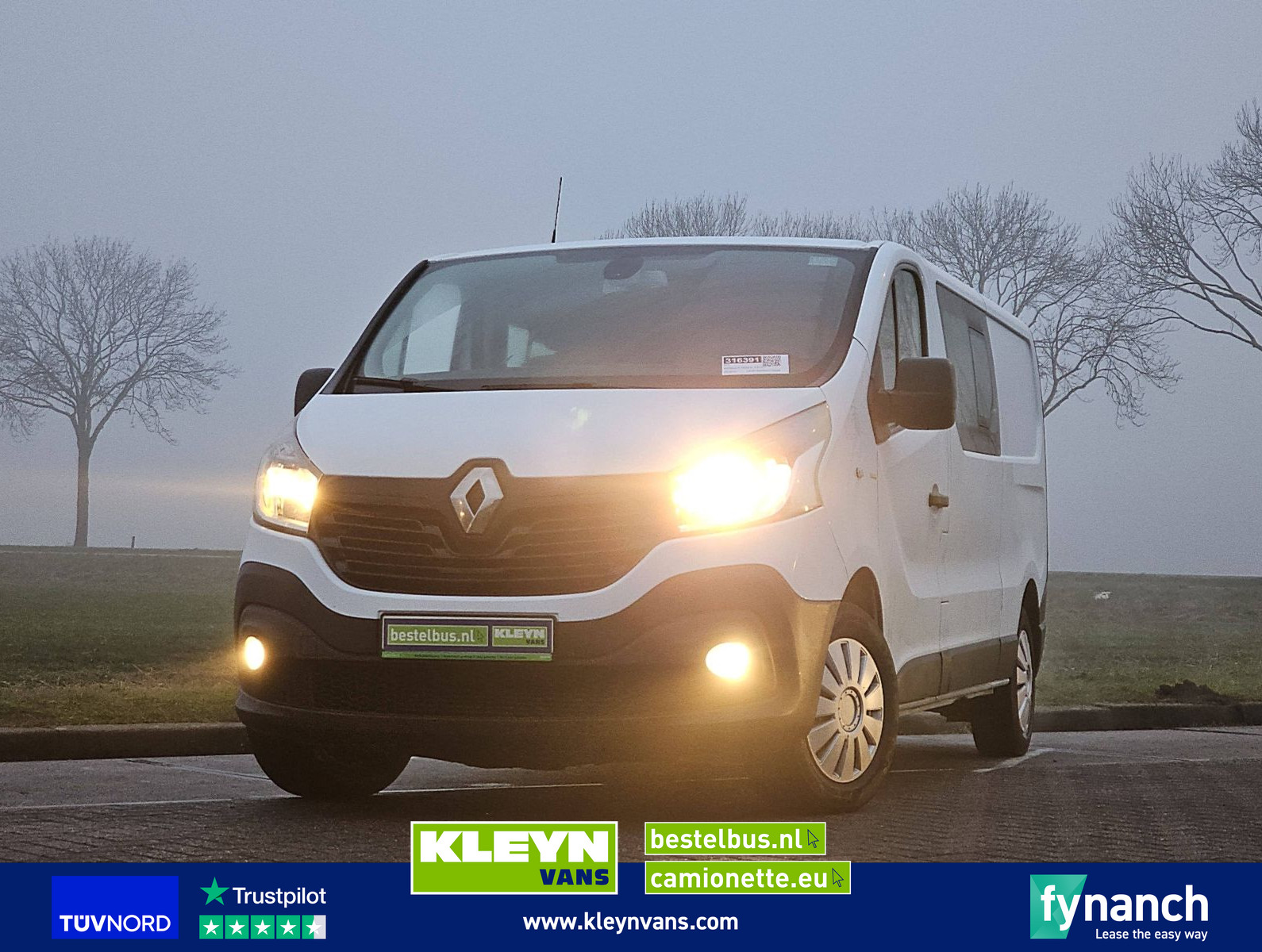 Renault Trafic 1.6 DCI L2 Dubbel Cabine AC!