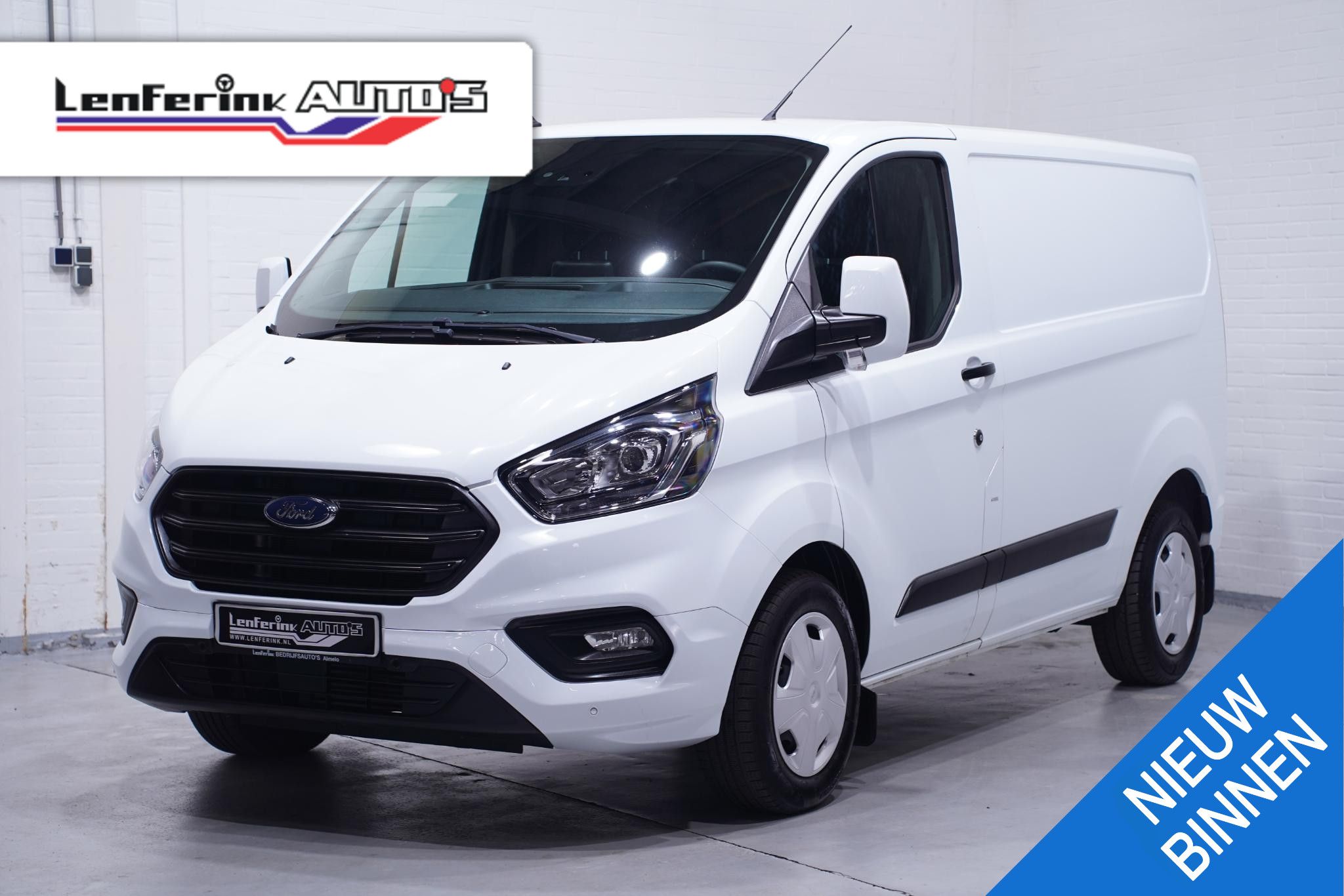 Ford Transit Custom 2.0 TDCI 130 pk L1H1 Navi, Camera, Airco Laadruimte Pakket, PDC V+A, Cruise control, 3-Zits