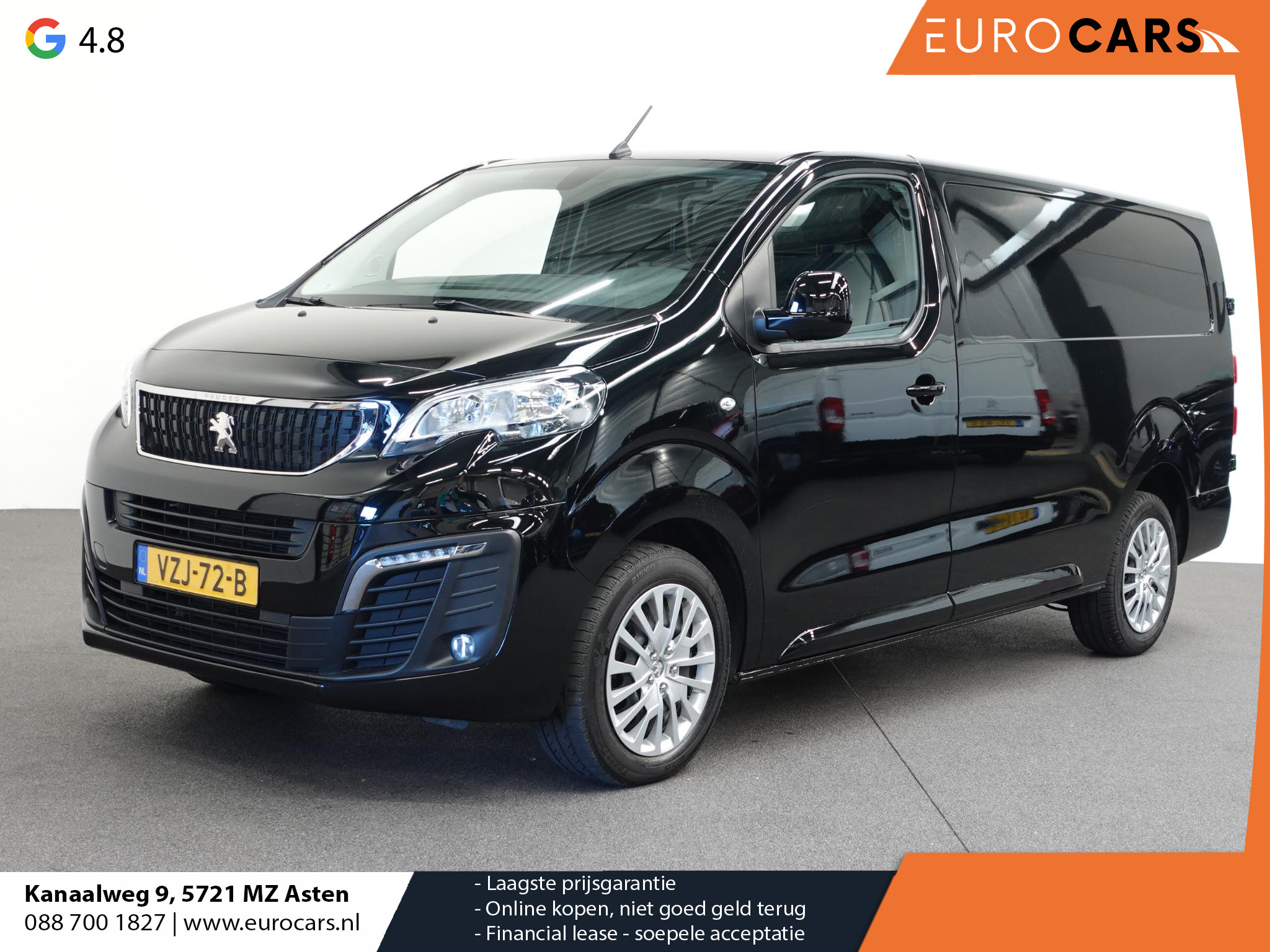 Peugeot Expert 2.0 BlueHDI 145pk L3 Automaat Airco Navigatie Cruise control Trekhaak Carplay