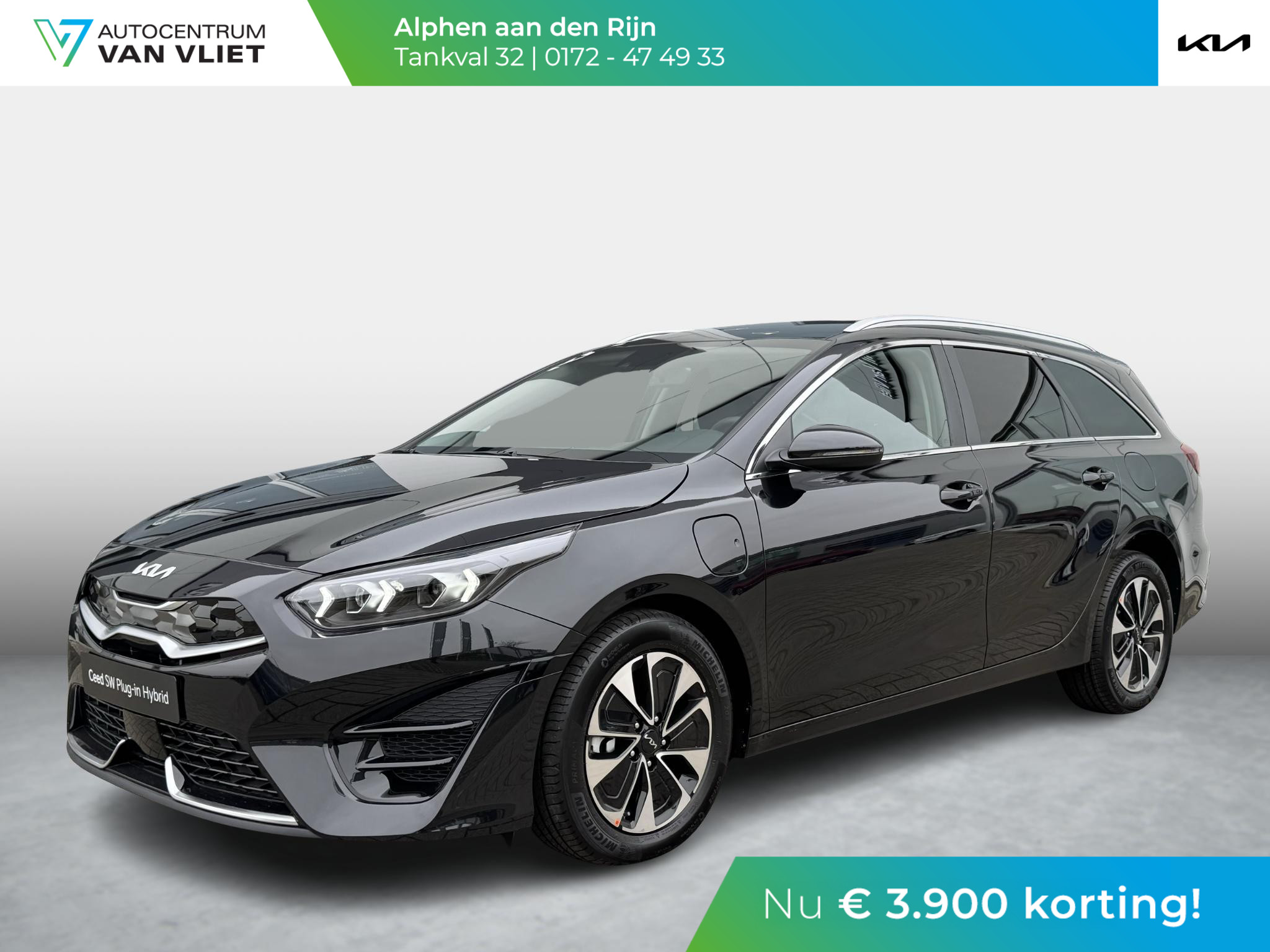 Kia Ceed Sportswagon 1.6 GDI PHEV DynamicPlusLine Nieuwe auto | Stoel- en Stuurverwarming | Elektr. achterklep | Plug In Hybrid