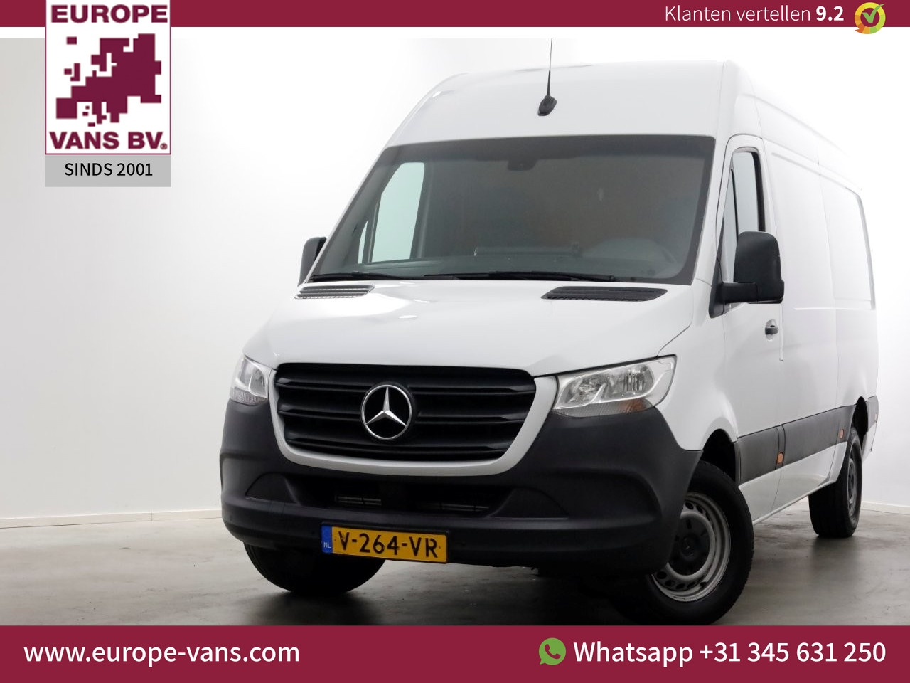 Mercedes-Benz Sprinter 316 CDI 163pk E6 RWD L2H2 Airco/Standkachel/230V/Trekhaak 3500kg 02-2019