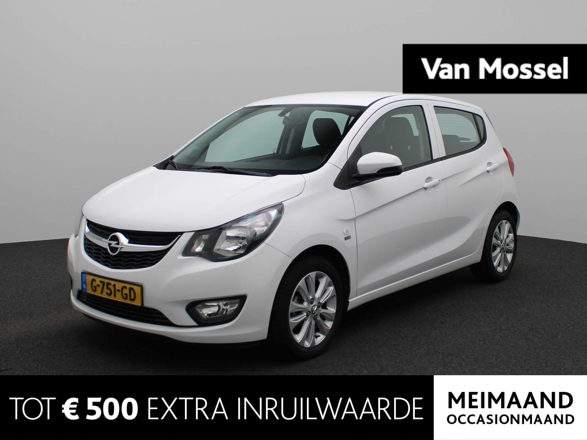 Opel KARL 1.0 ecoFLEX 120 Jaar Edition | 75pk | Bluetooth | Parkeersensoren Achter | Lichtmetalen Velgen | 49.000km! |
